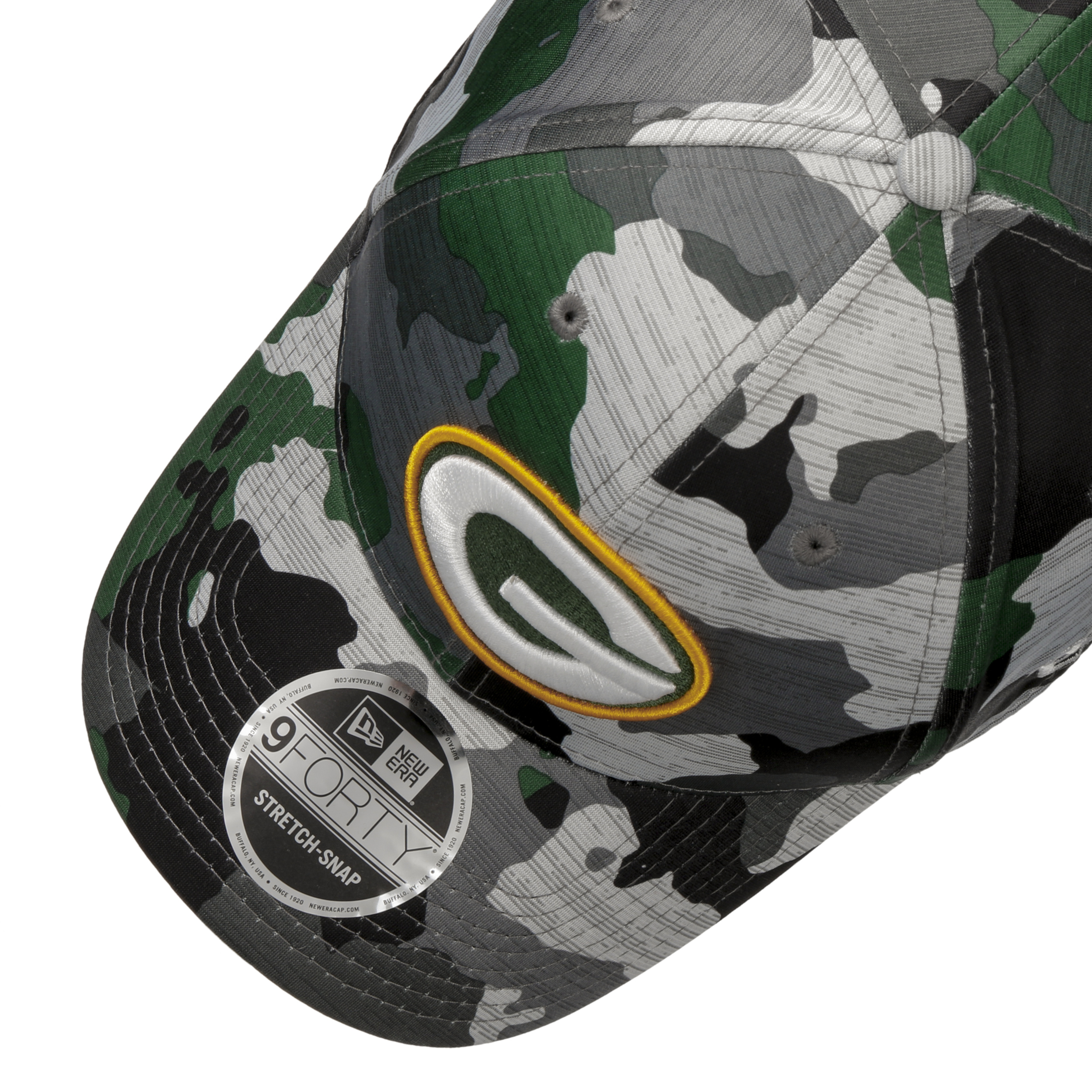 Officially Licensed NFL 47 Brand Men's Camo Hat - Packers