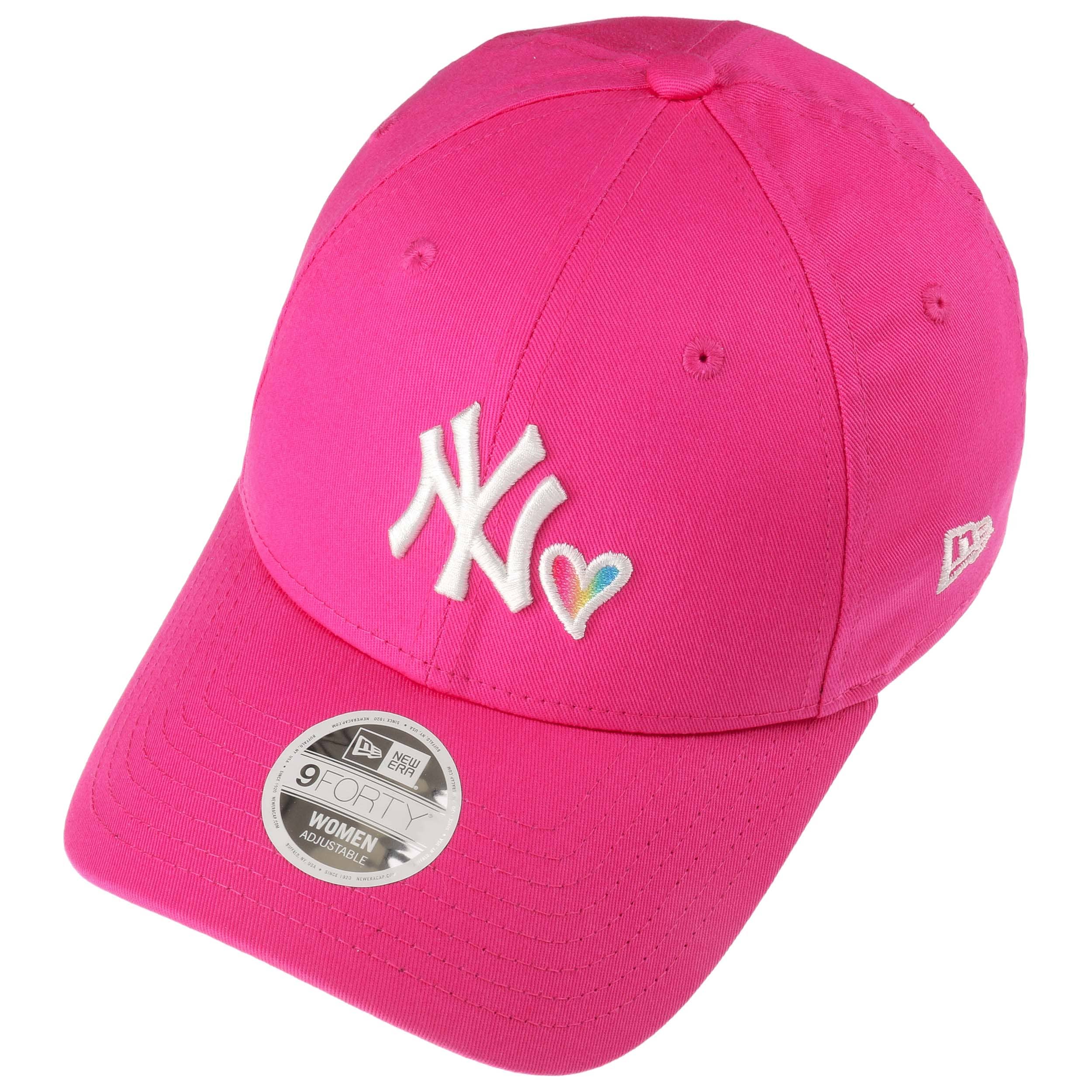 Baseball Cap Yankees Hat Pink Under Brim Under Brim York Yankees