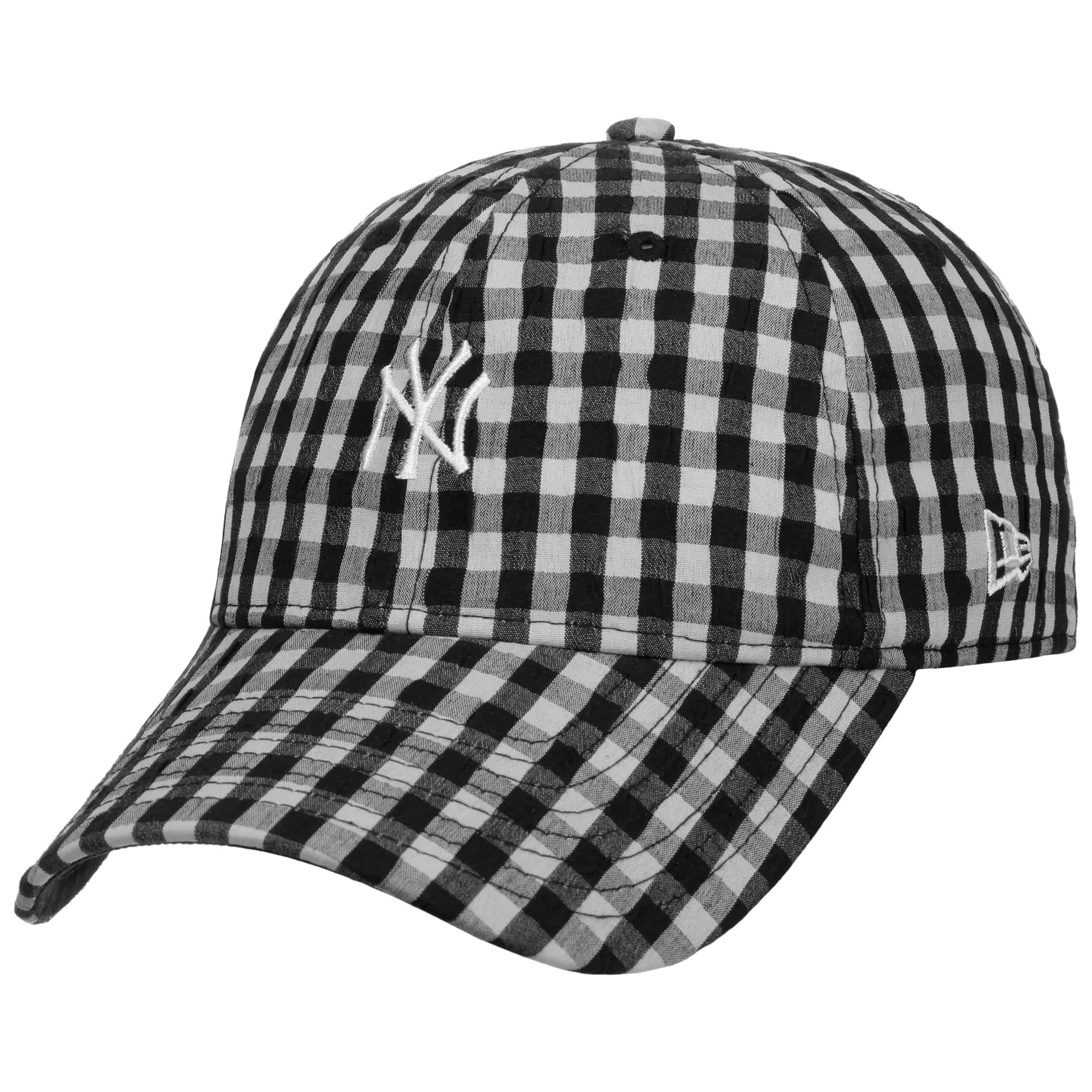 black and white new era cap
