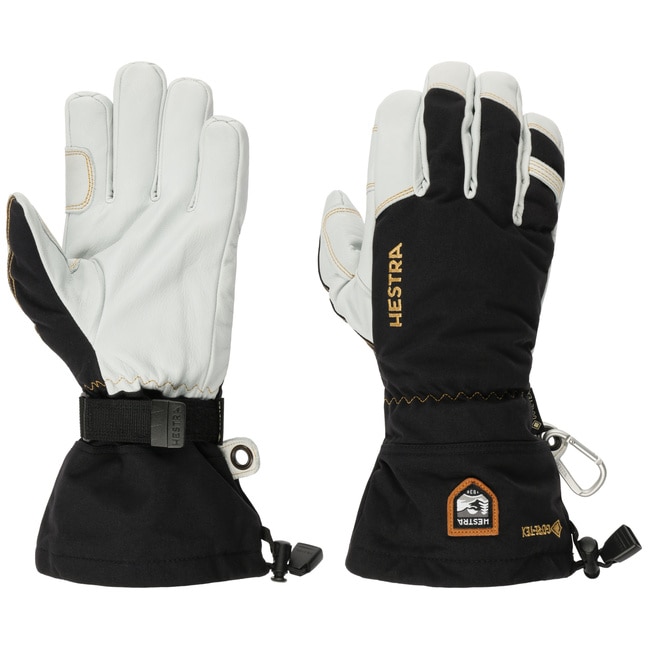 Alpine Pro Army 5-Finger Leather Gloves by Hestra - 151,95 £