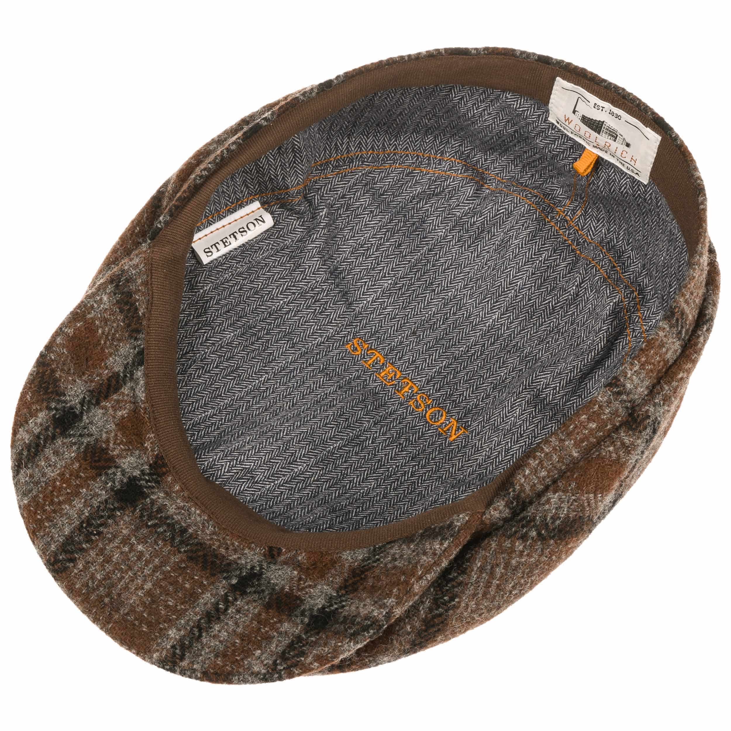 Belfast Woolrich Classic Flat Cap by Stetson £79.00