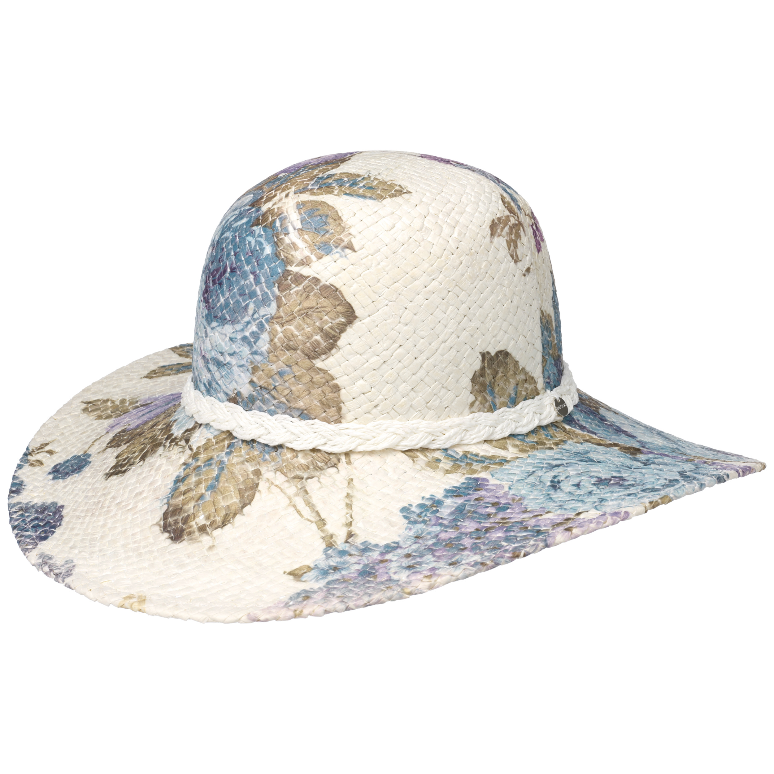 Blue Flowers Floppy Hat £21.95