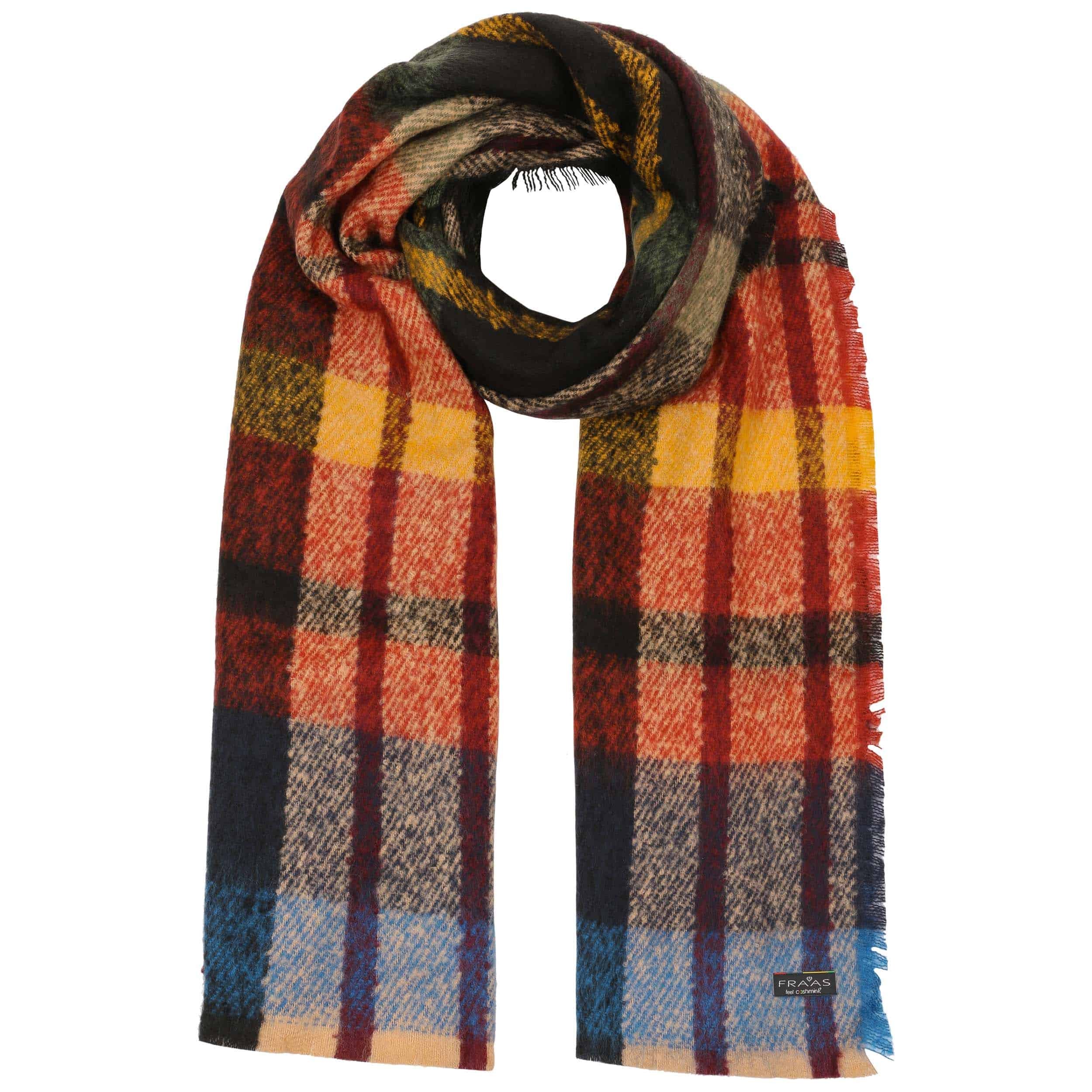 Fraas Oversized Checked Scarf