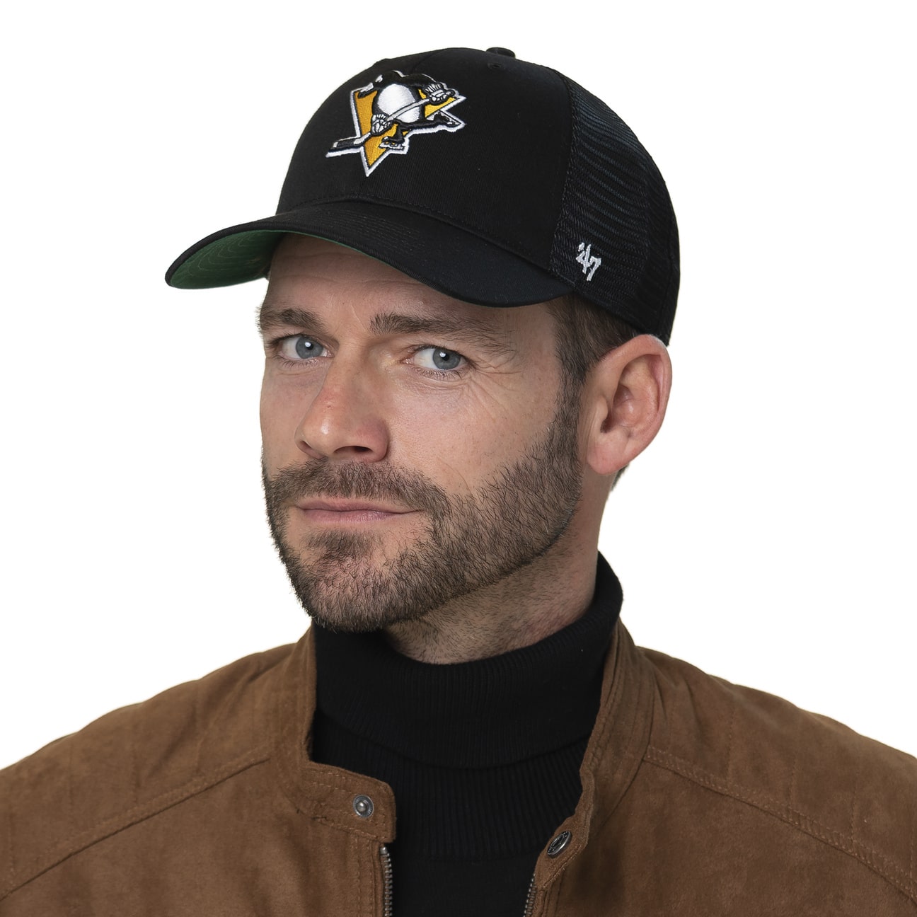 Penguins trucker hat online