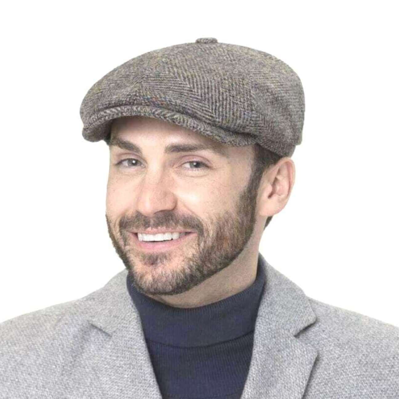 Brooklin New Wool Flat Cap By Stetson £7900 1534