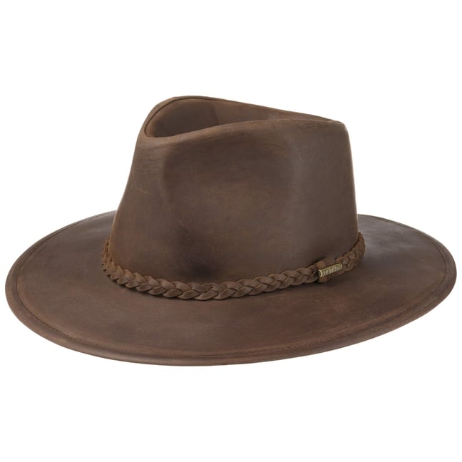leather stetson hats uk