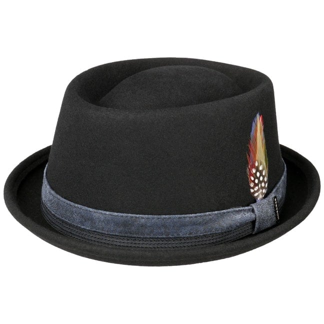 Burley Pork Pie Wool Hat By Stetson 99 00