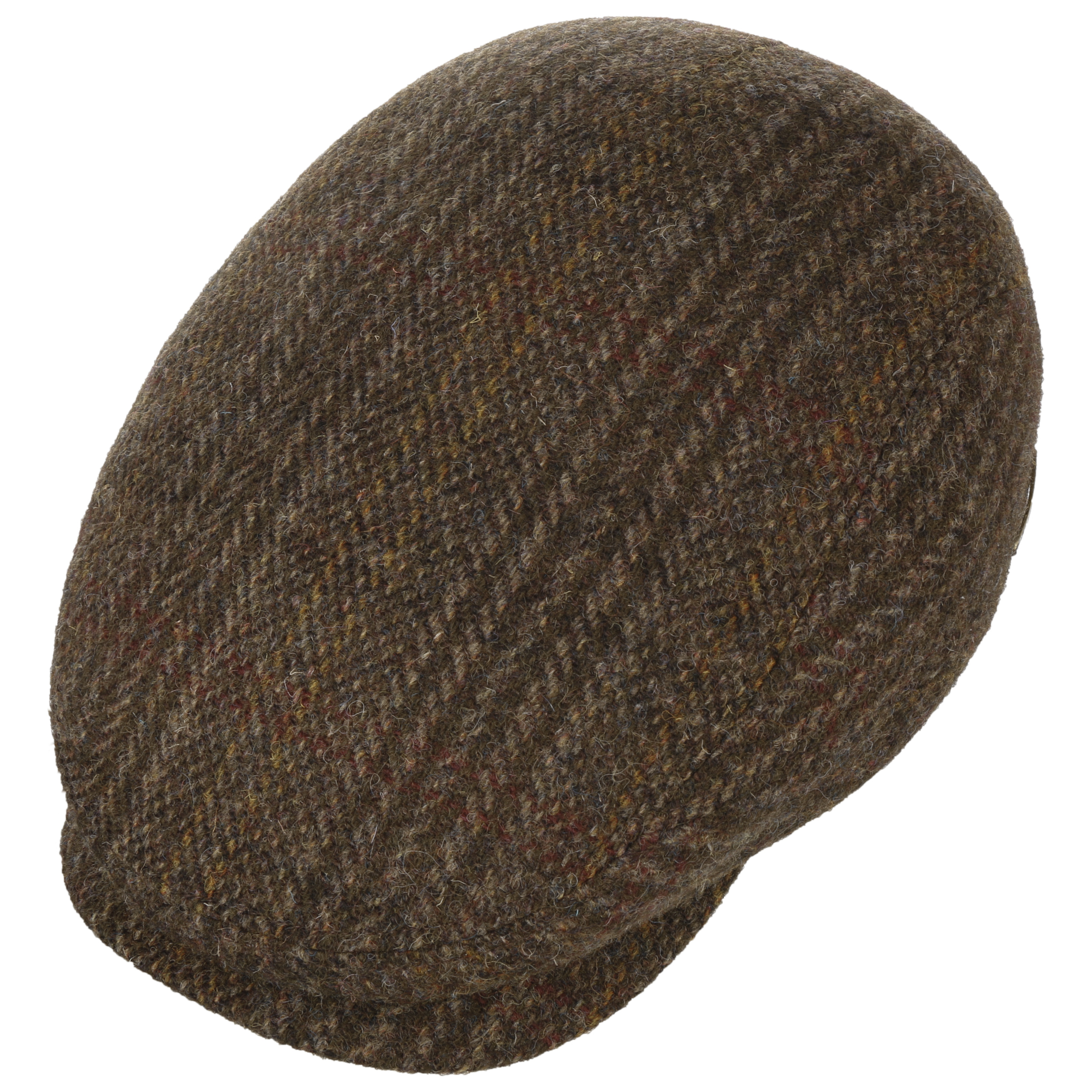 Burnet Harris Tweed Flat Cap By Stetson - 99,00