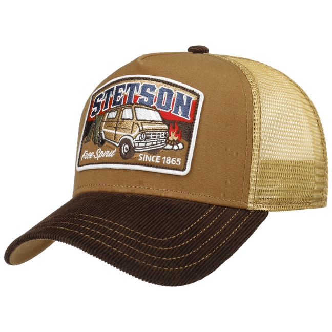 By The Campfire Trucker Cap by Stetson