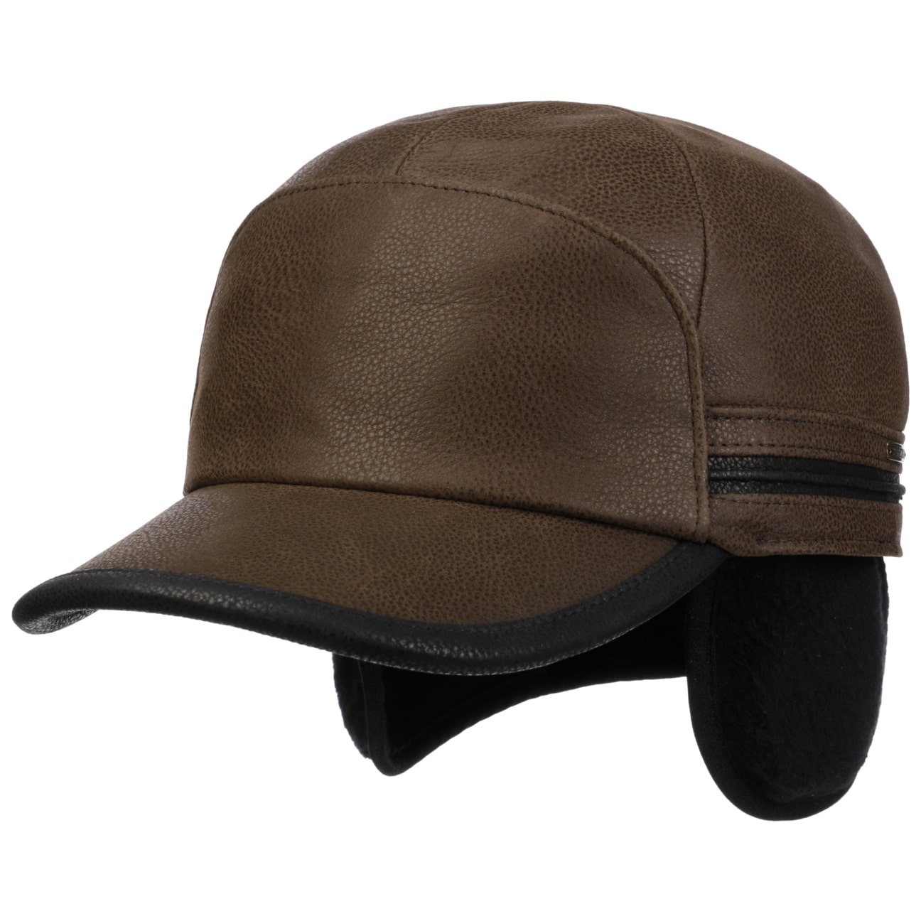 Baseball Cap Leather Stetson Hats Uk Byers Leather Cap By Stetson