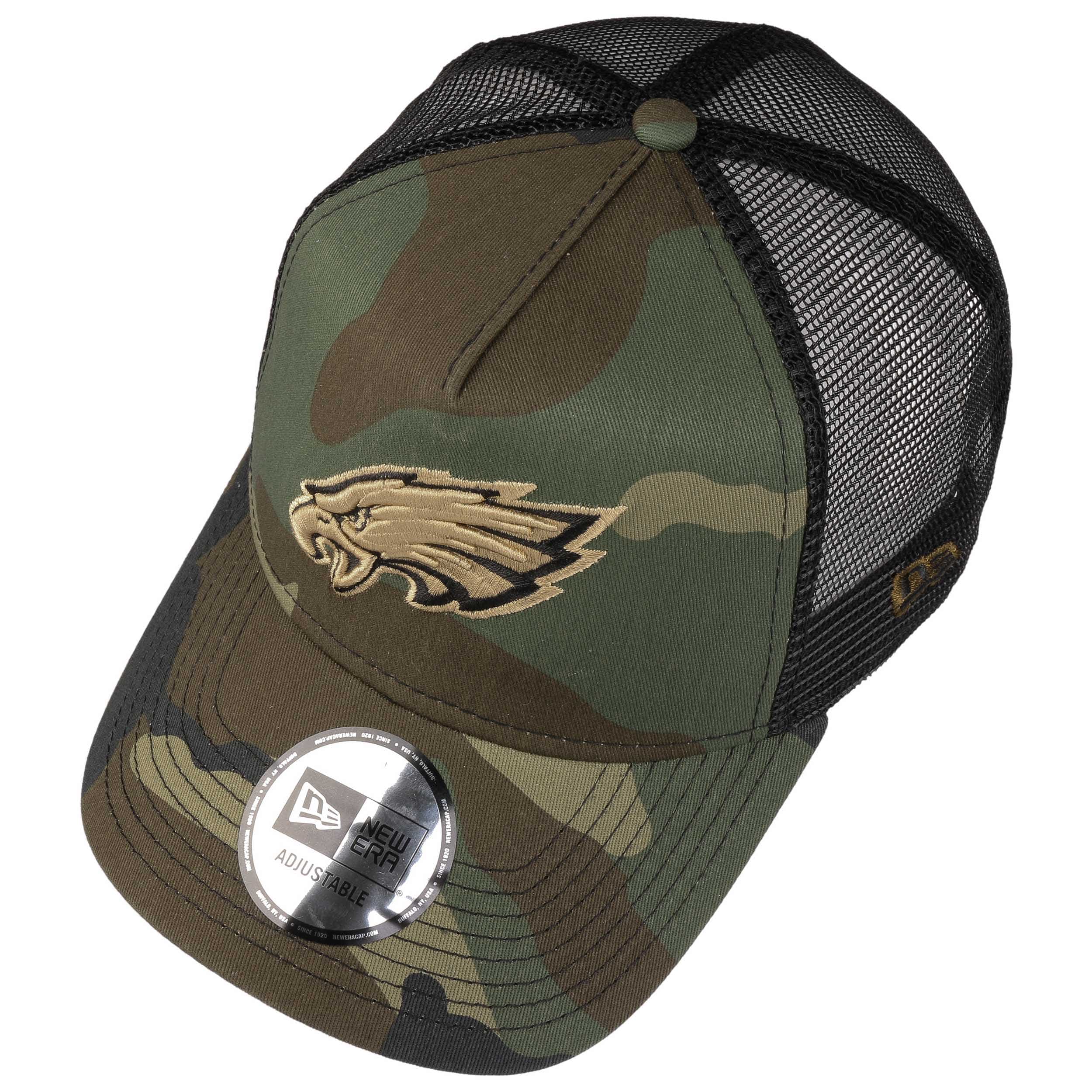 Camo Eagles Ess Trucker Cap by New Era - 24,95 £