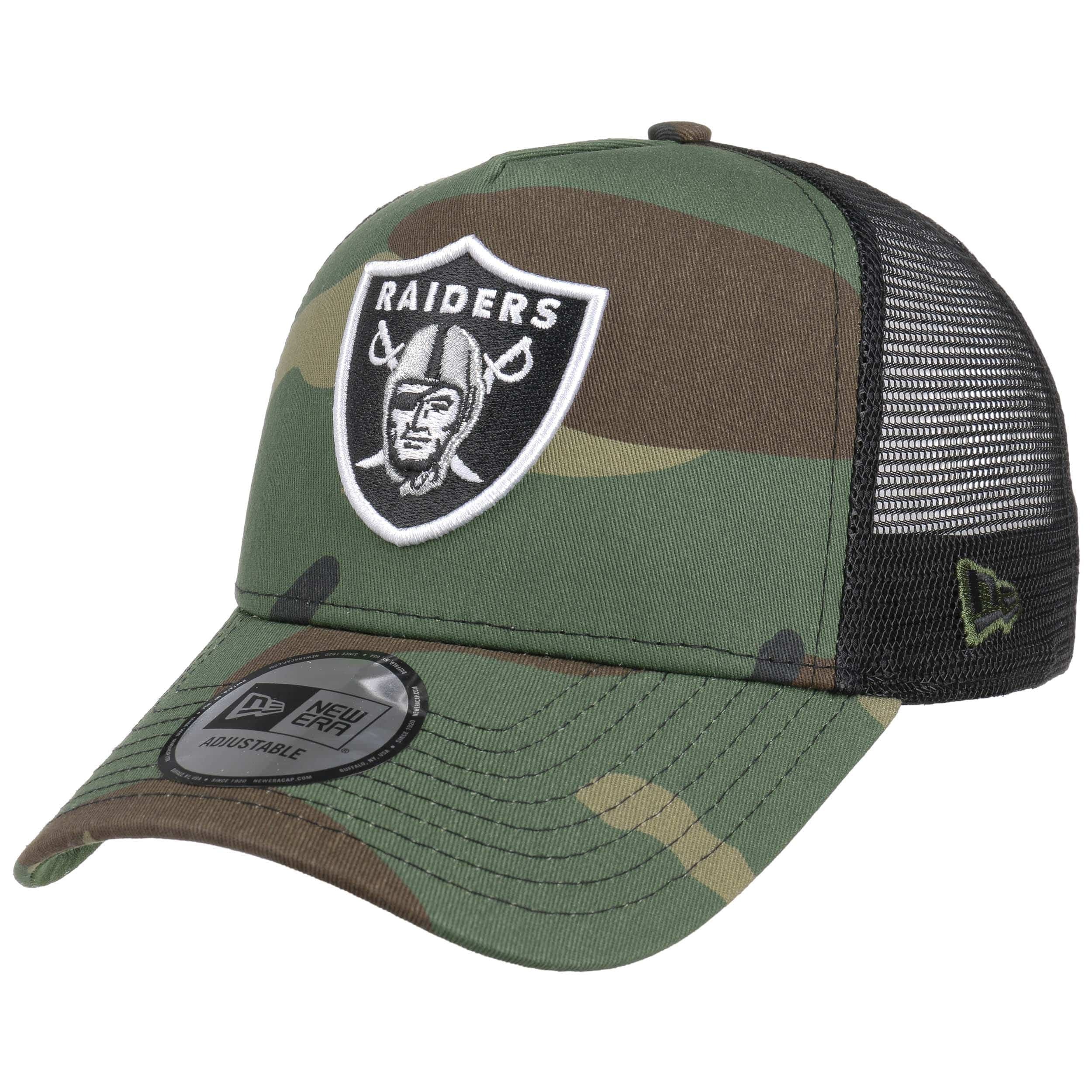 Camo Team Raiders Trucker Cap by New Era 23.95