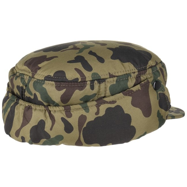 Camouflage Army Cap with Ear Flaps by Lipodo - 17,95 £