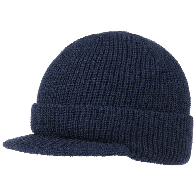 peaked beanie hats uk