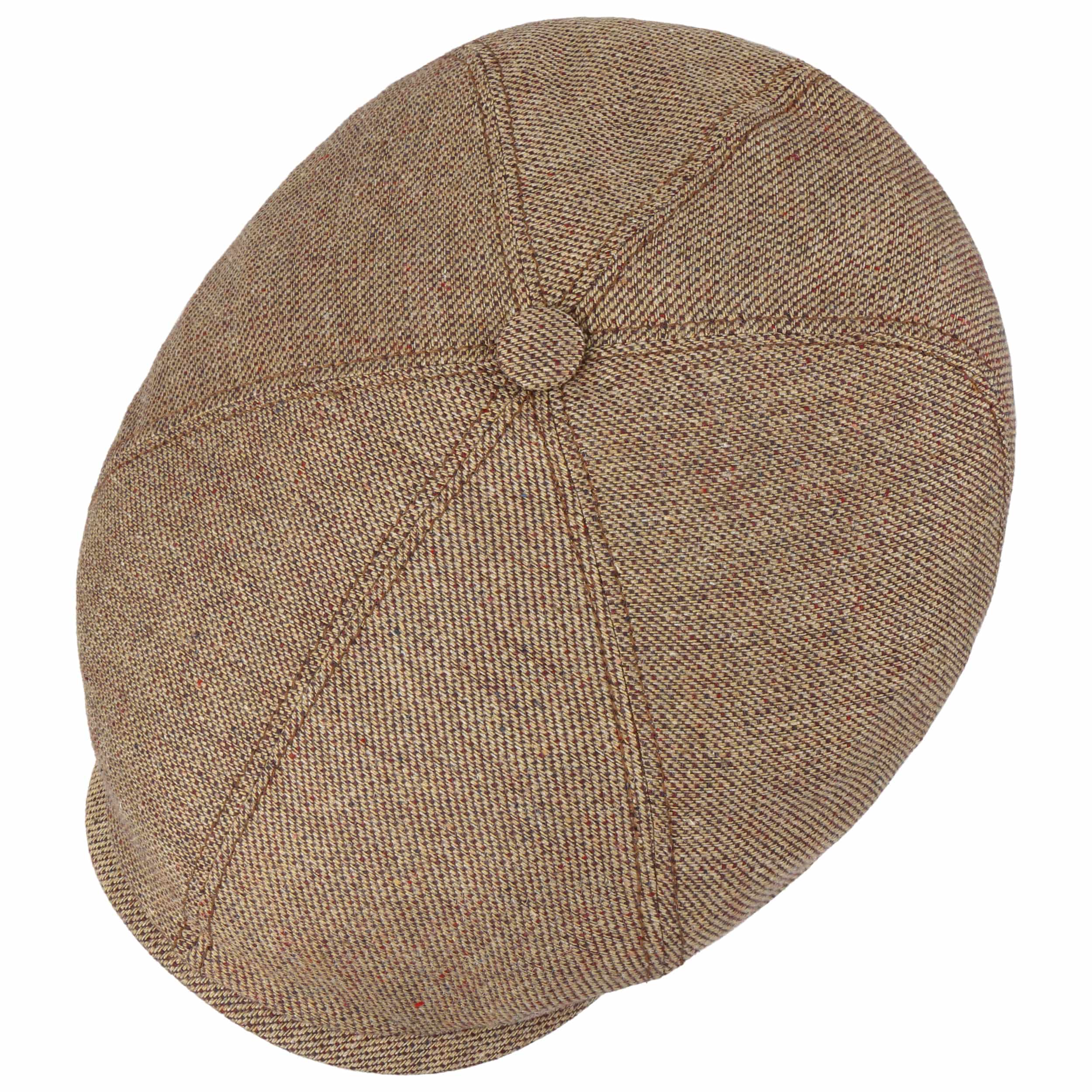 Carnsville 6 Panel Flat Cap by Stetson - £119.00