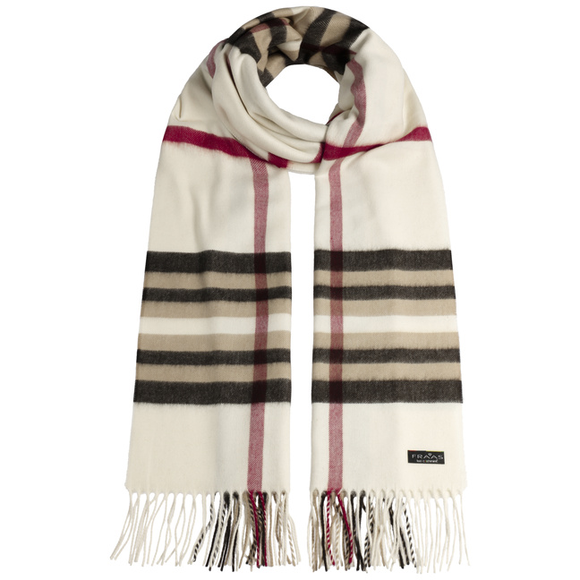 Cashmink Oversized Fringed Scarf by Fraas
