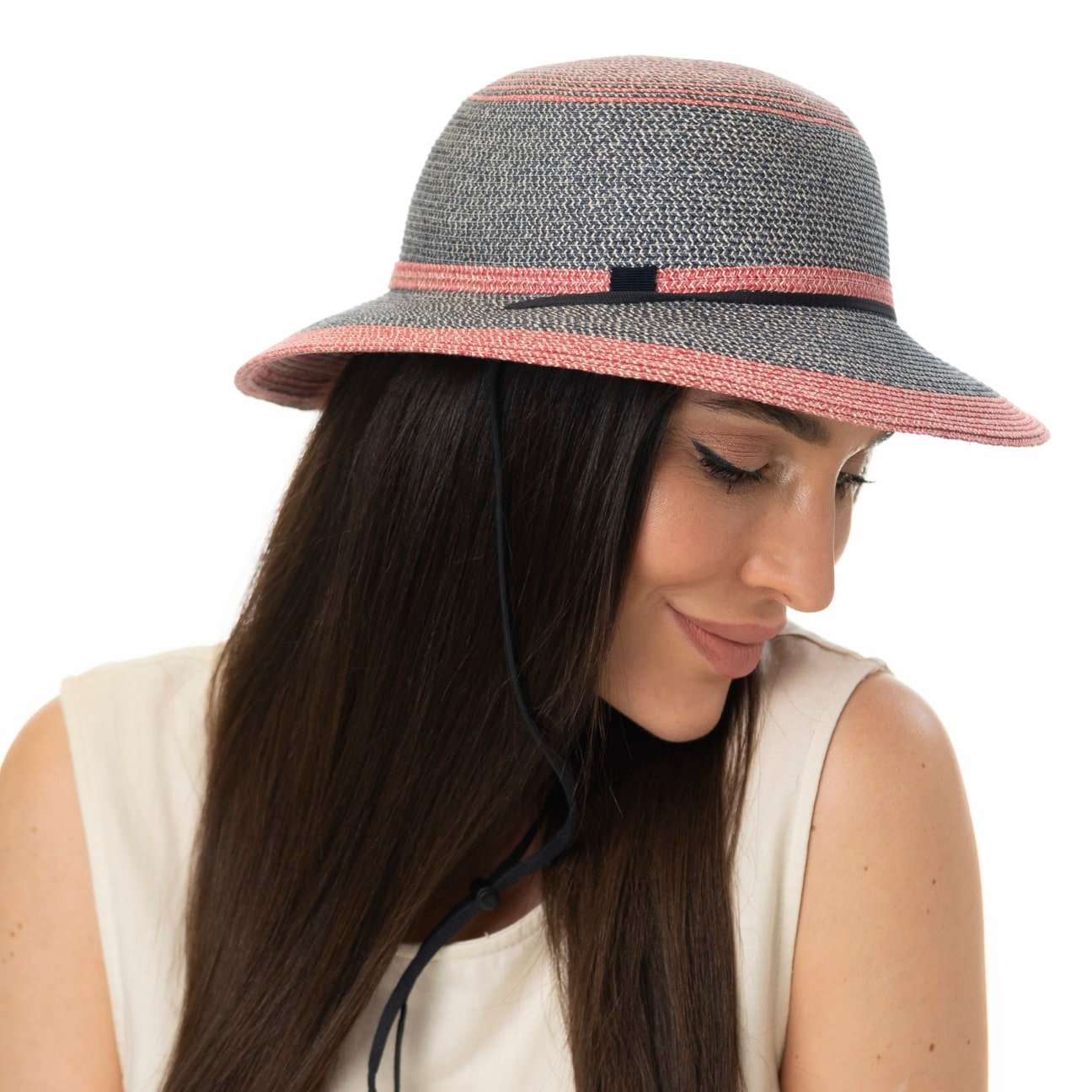 Cilly Sun Hat with Chin Strap by Mayser