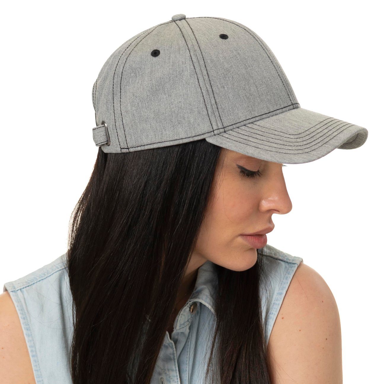 Classic Cotton Melange Cap by Stetson - £35.00 Classic Cotton Melange Cap by Stetson - £35.00