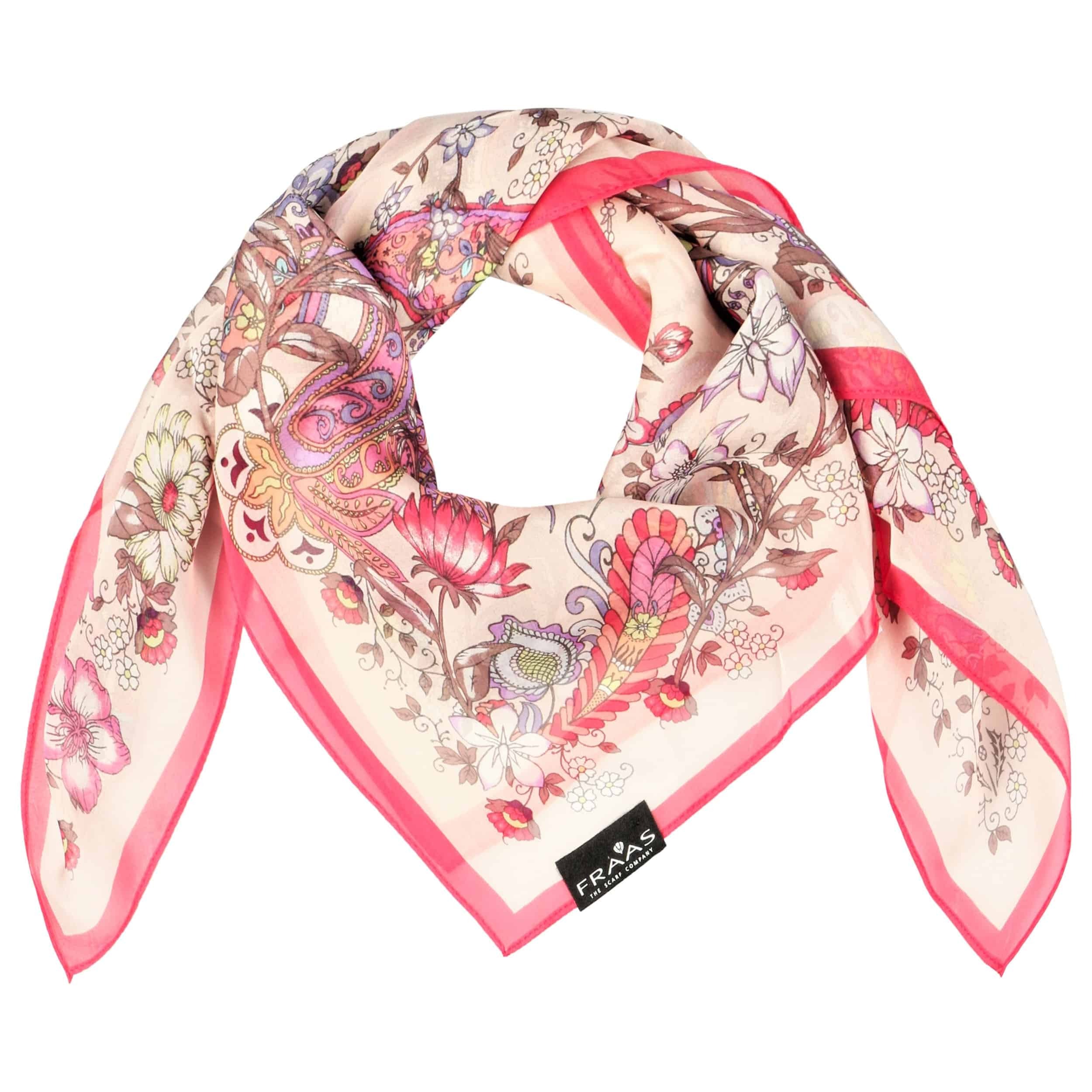 Accessories Kerchiefs Traditional Scarves Fraas Traditional Scarf allover print elegant 