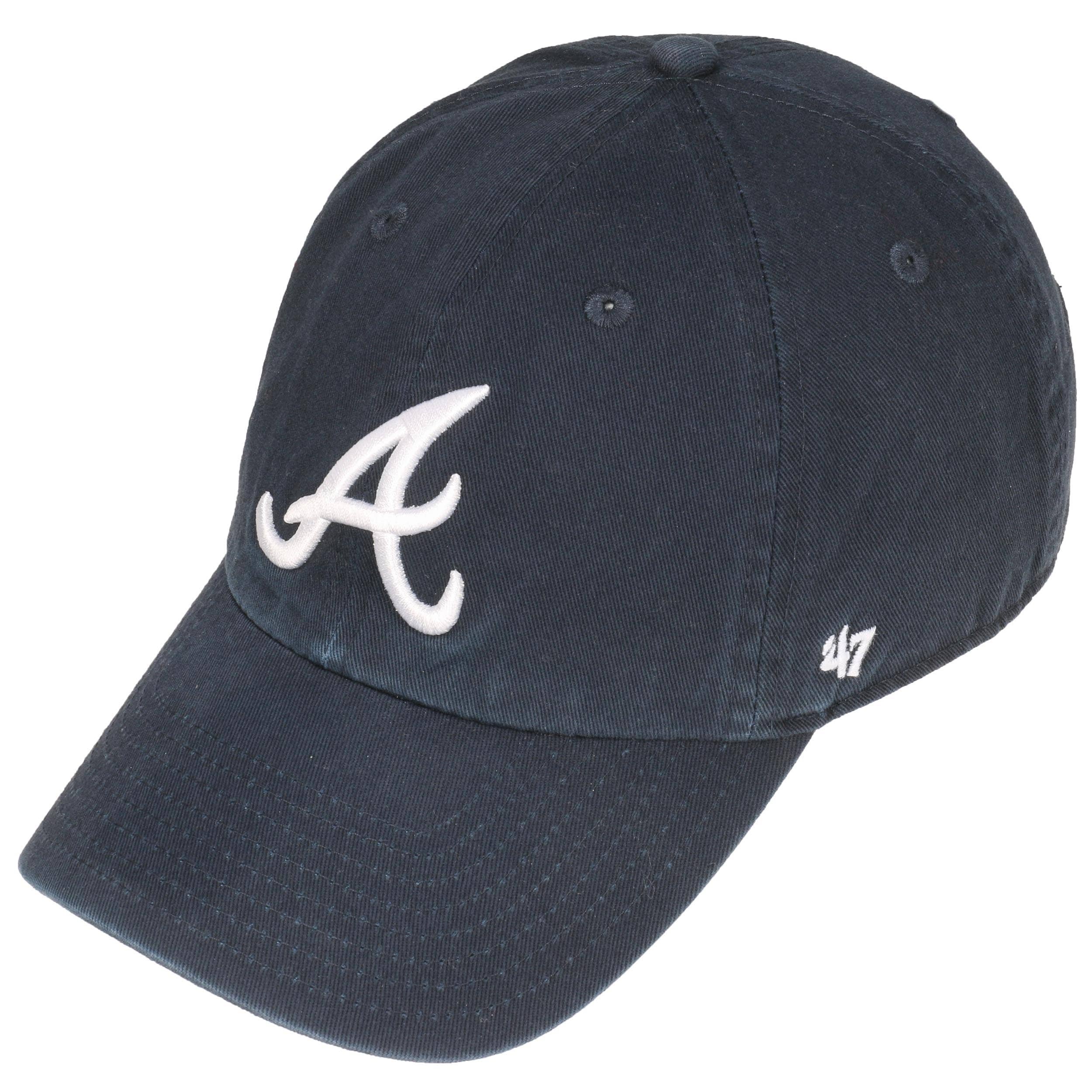 '47 Brand Clean Up Atlanta Braves Cap - Navy