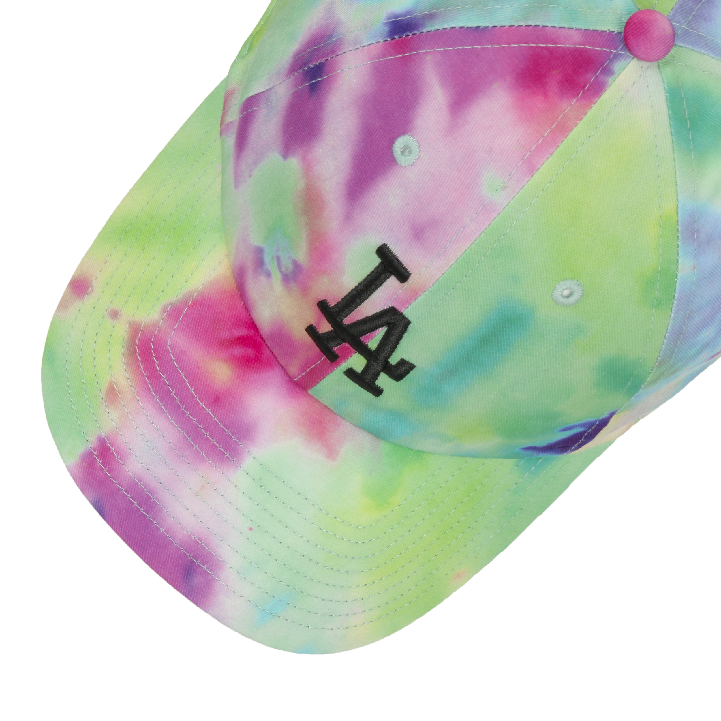 tie dye dodgers hat