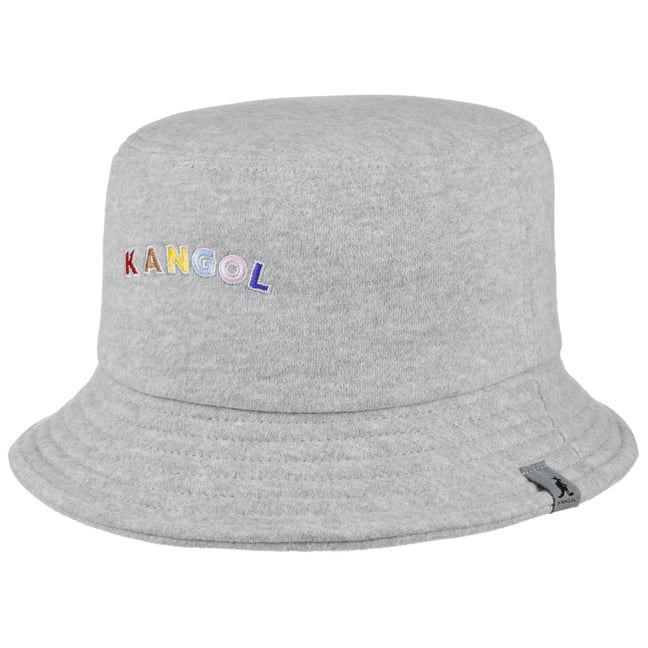 Color Text Bucket by Kangol Col. Grey, Size XL (60-61 cm)