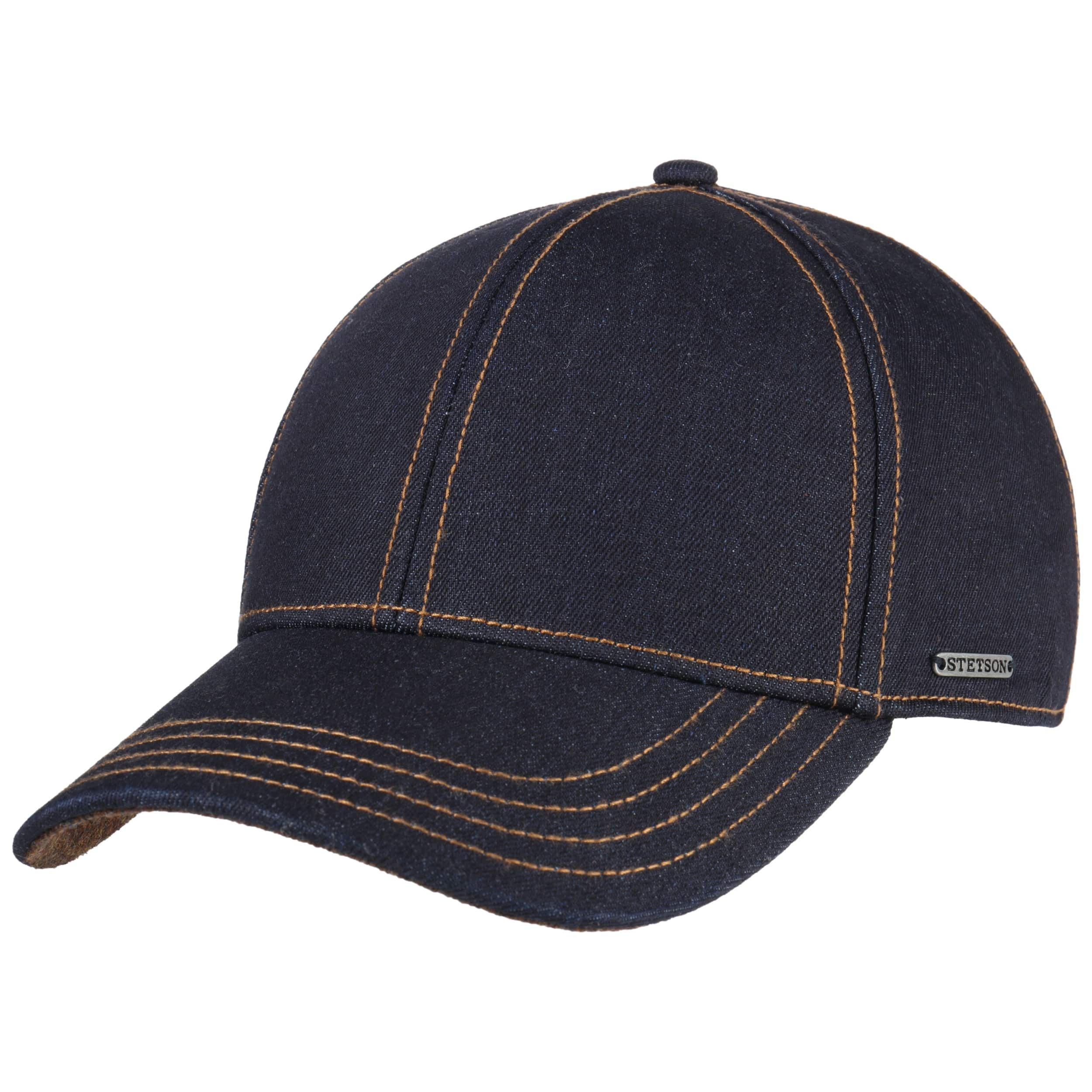 Contrast Stitch Cotton Cap by Stetson