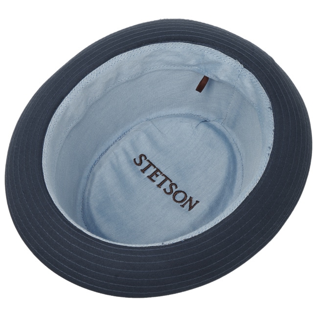 Cotton Pork Pie Cloth Hat by Stetson