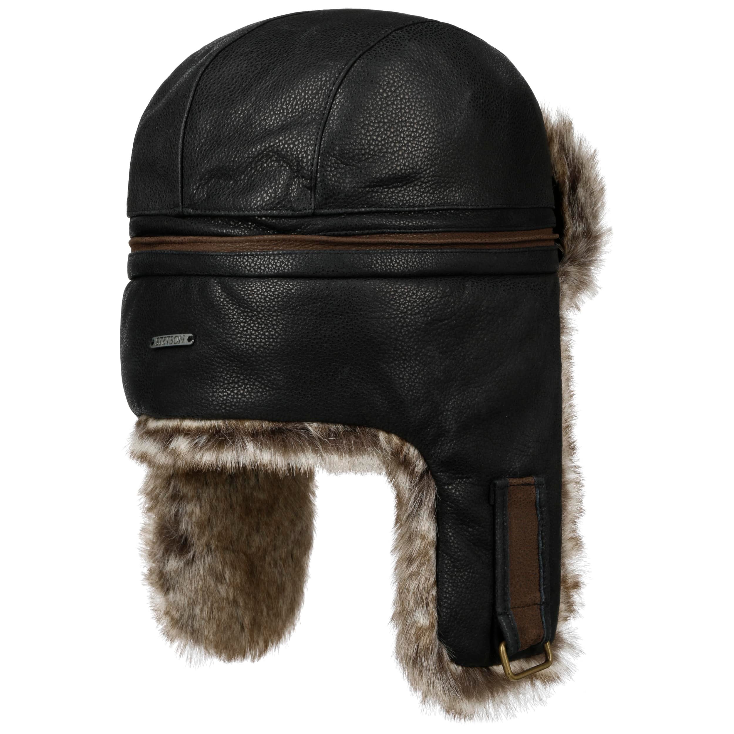 Cowhide Bomber Aviator Hat By Stetson 199 00 Cowhide Bomber Aviator Hat By Stetson 199 00