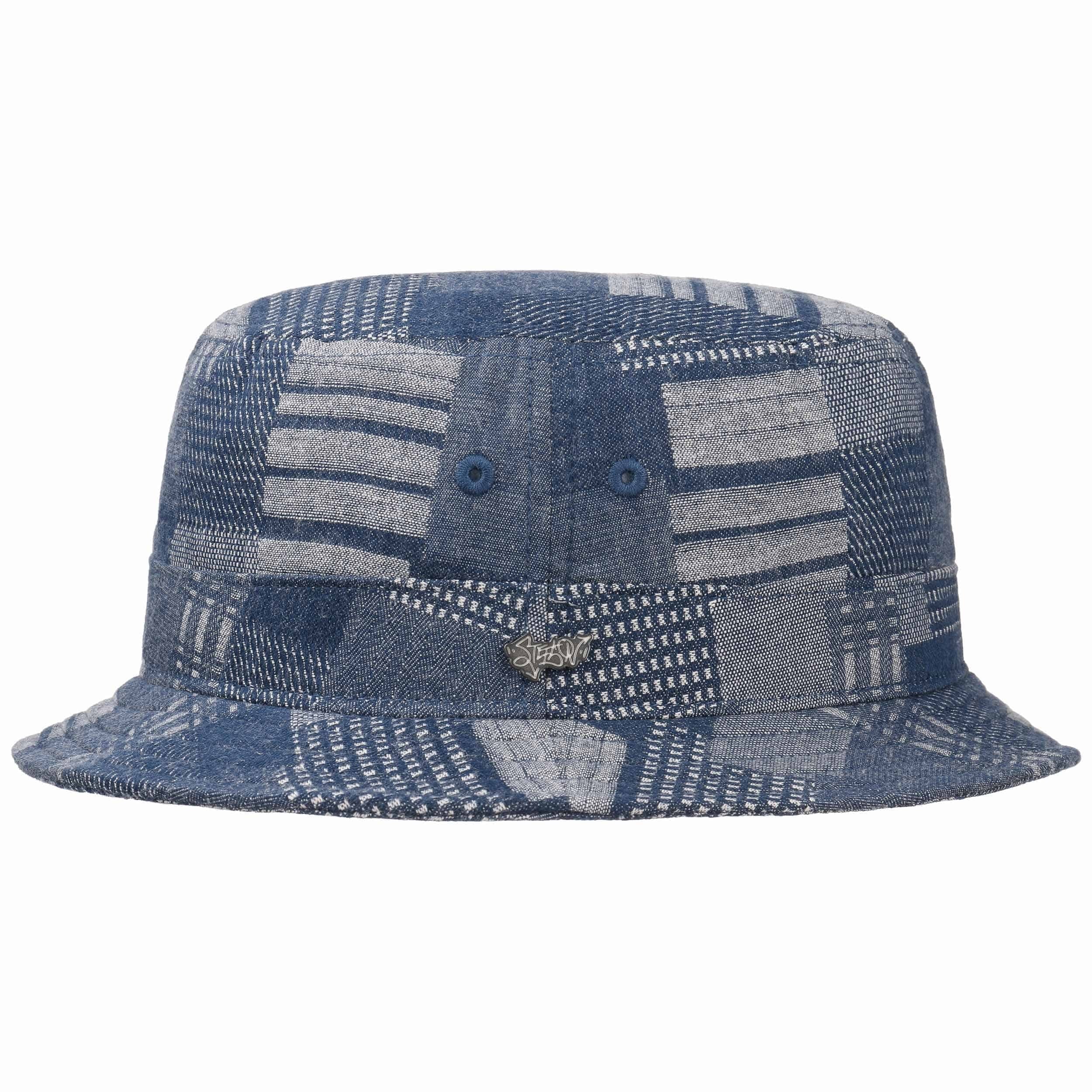 Denim Patchwork Bucket Hat by Stetson 