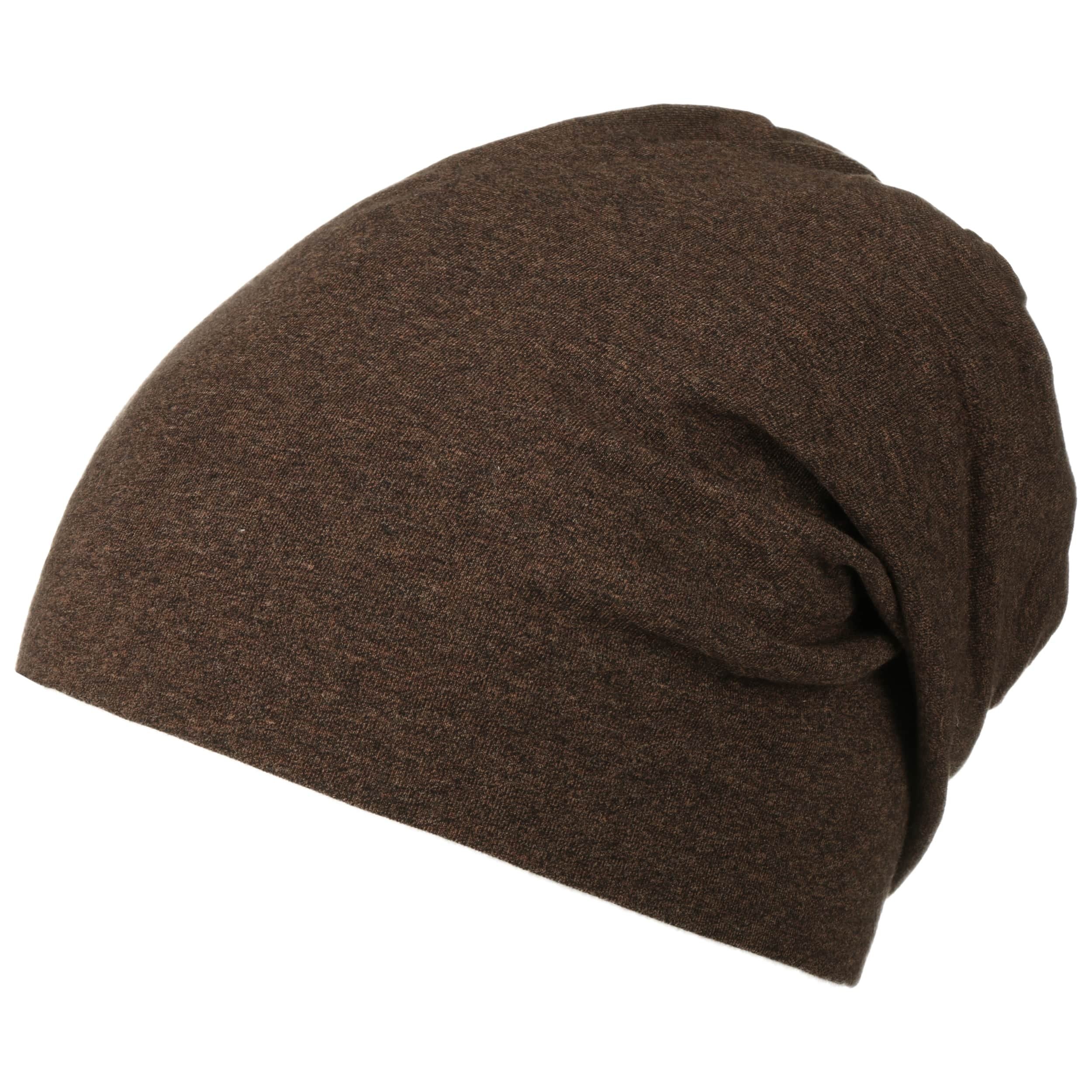 Berretto beanie in maglia unisex nero Puma con grande logo grigio
