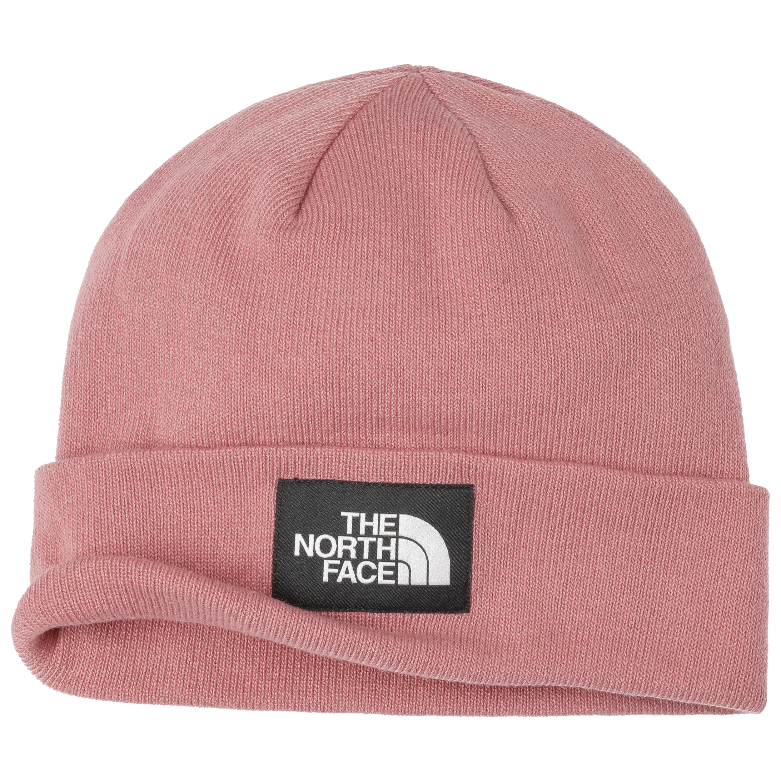 the north face pink beanie