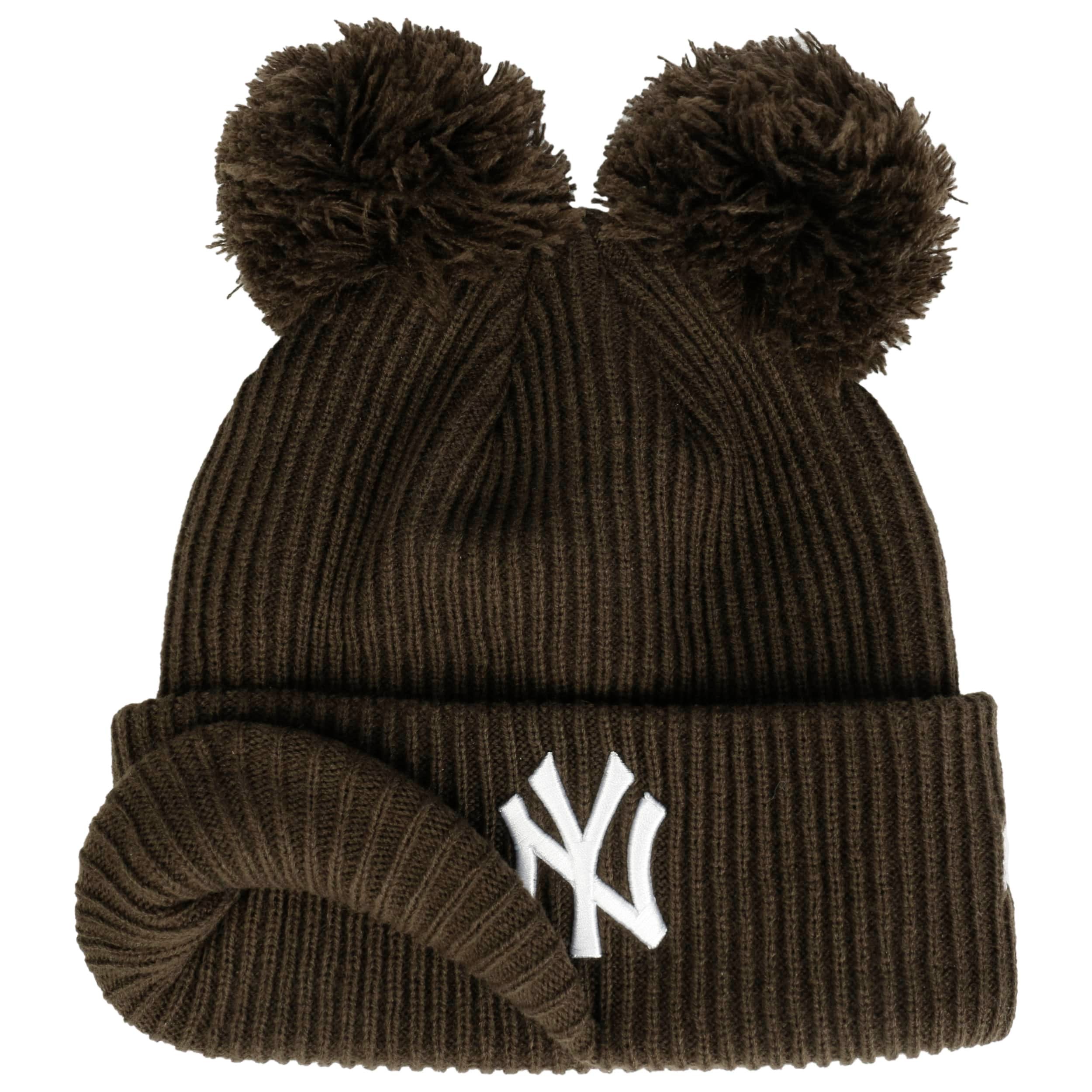 Double-Pom-MLB-Yankees-Beanie-