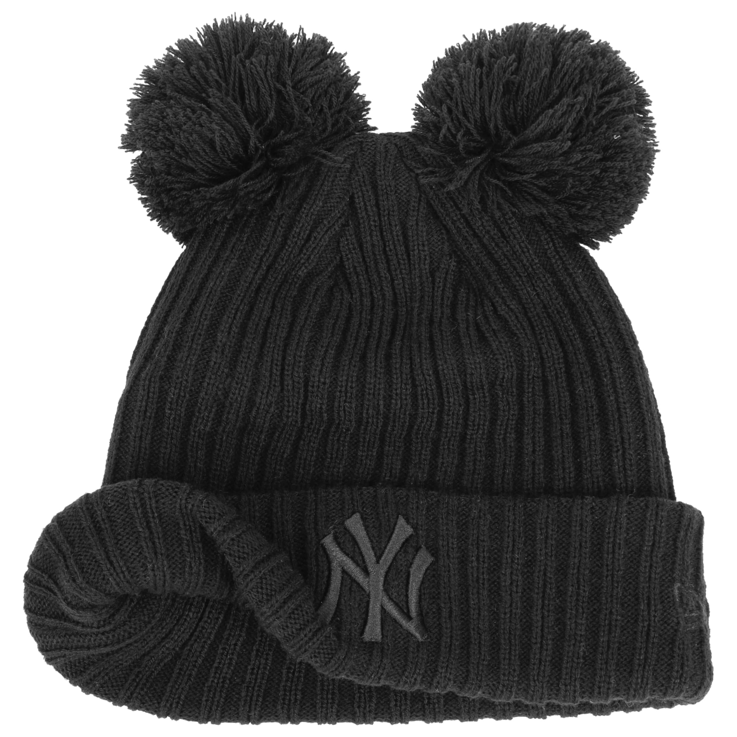 Double Pom Yankees Beanie Hat by New Era