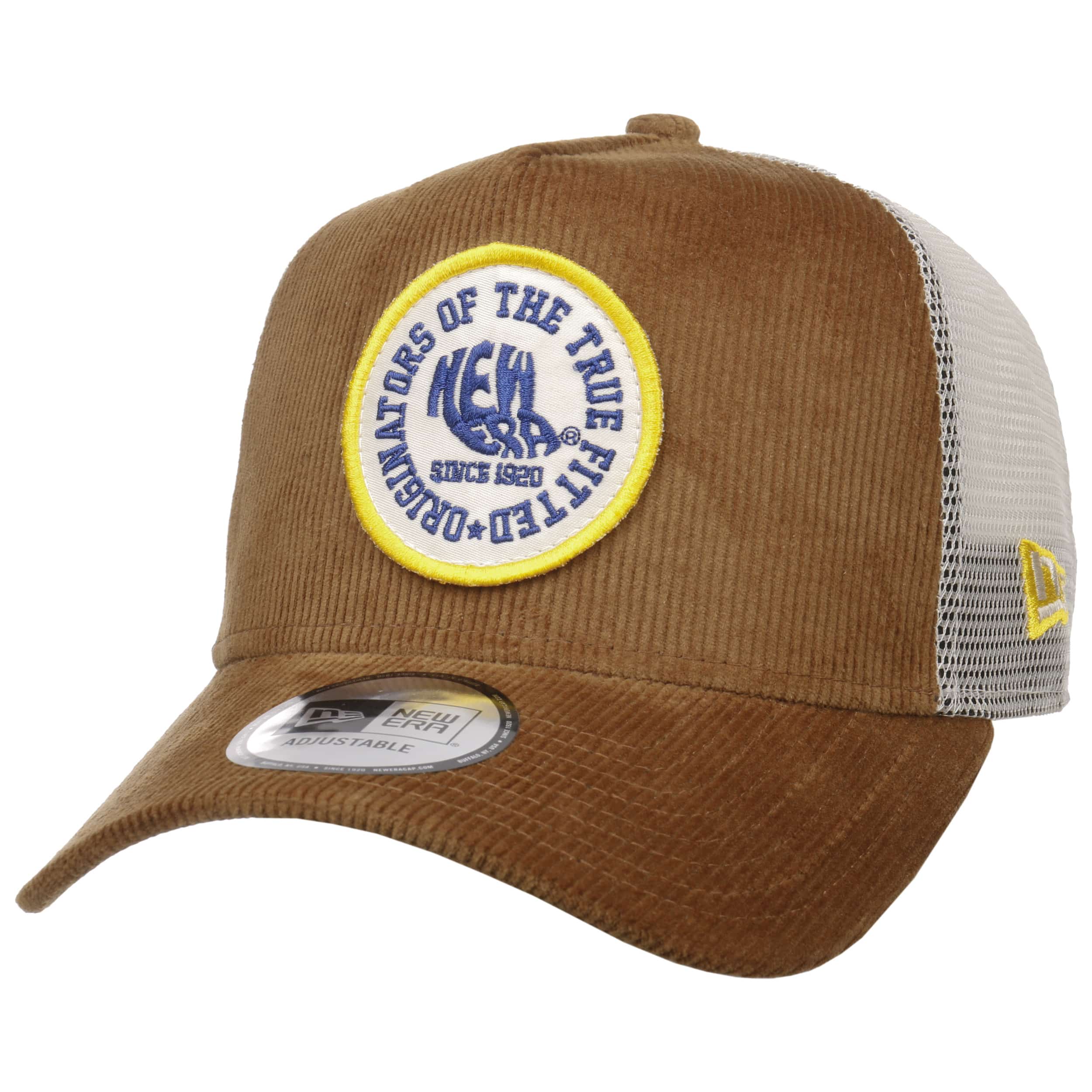 Fabric Patch Corduroy Trucker Cap by New Era 22.95