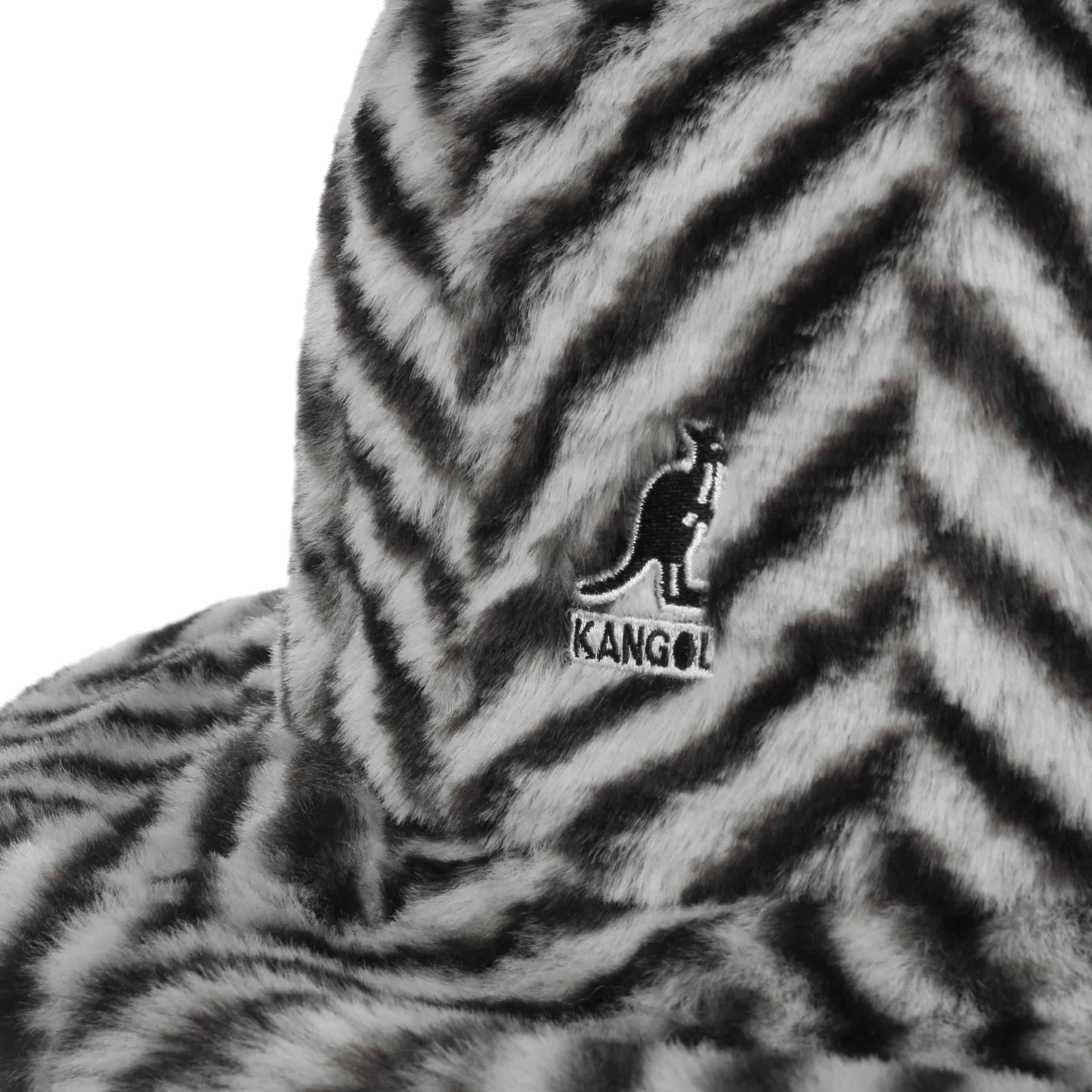 Faux Fur Stripe Casual Cloth Hat by Kangol - 47,95 £