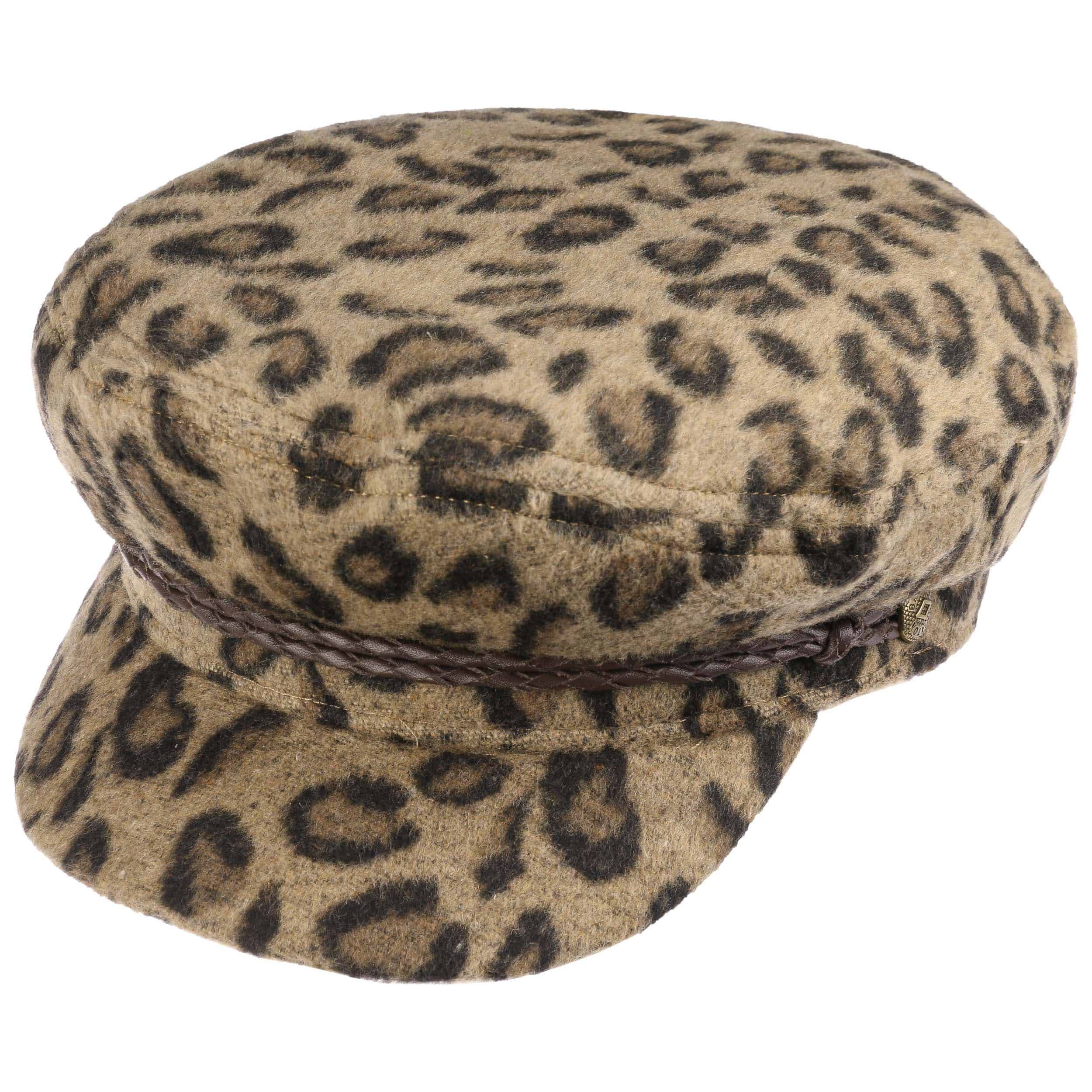 Brixton fiddler 2025 cap leopard