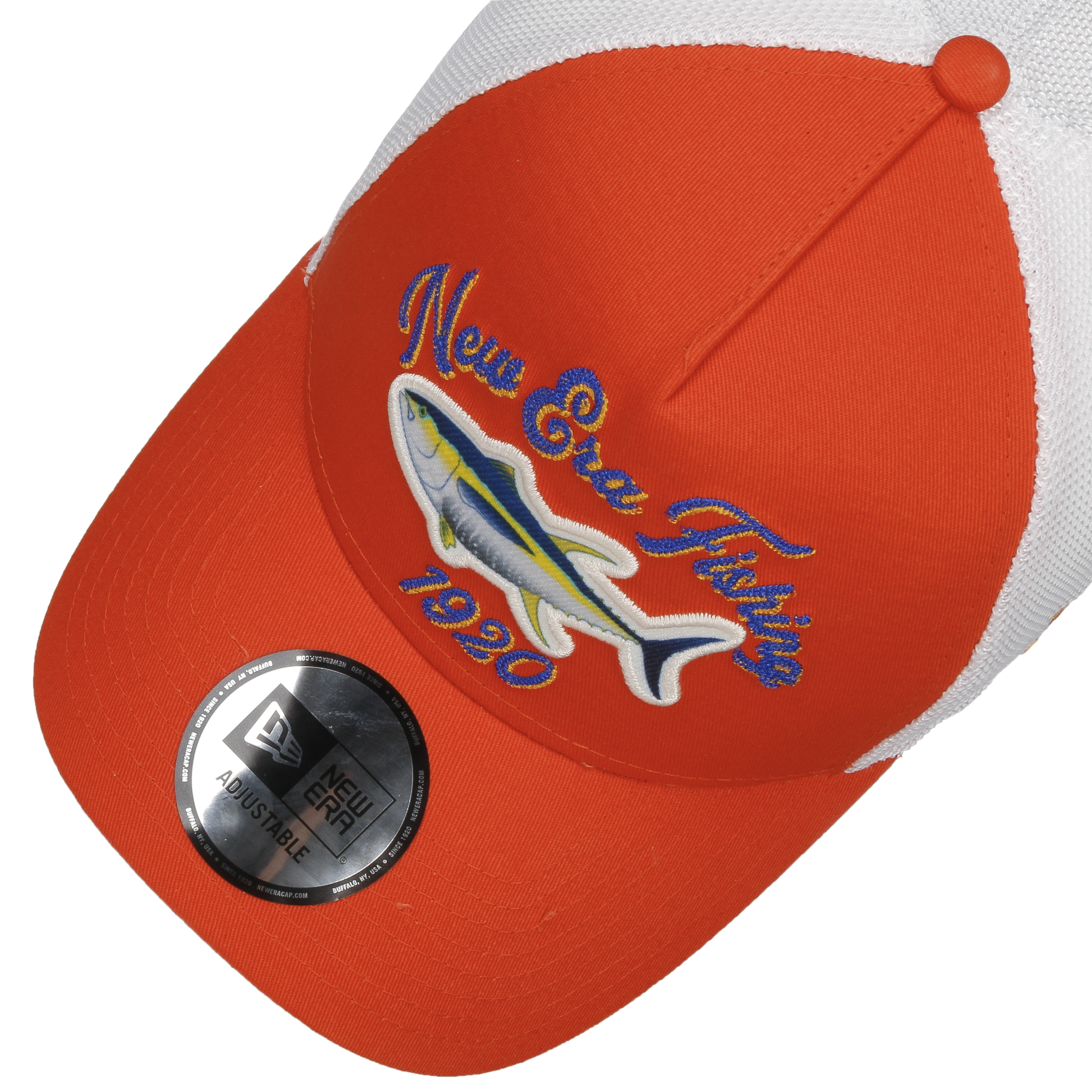 New Era Fishing Cap Trucker Cap Fishing Fish Baseball Cap Fisherman Adjustable Snapback hat Summer 
