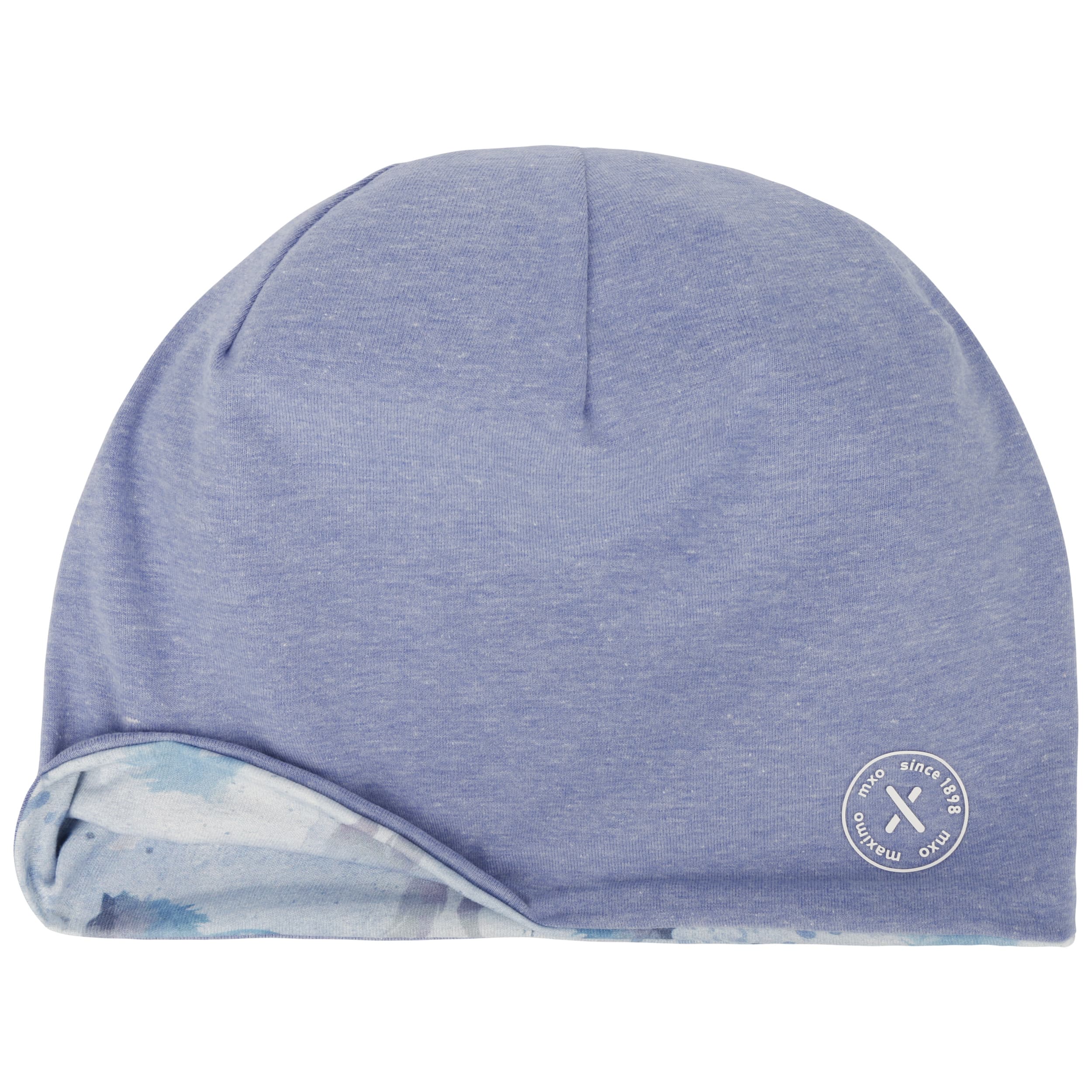 Kids Beanie Maximo Reversible - Anthrazit/Neongrün Mit Reflektor Made In Germany