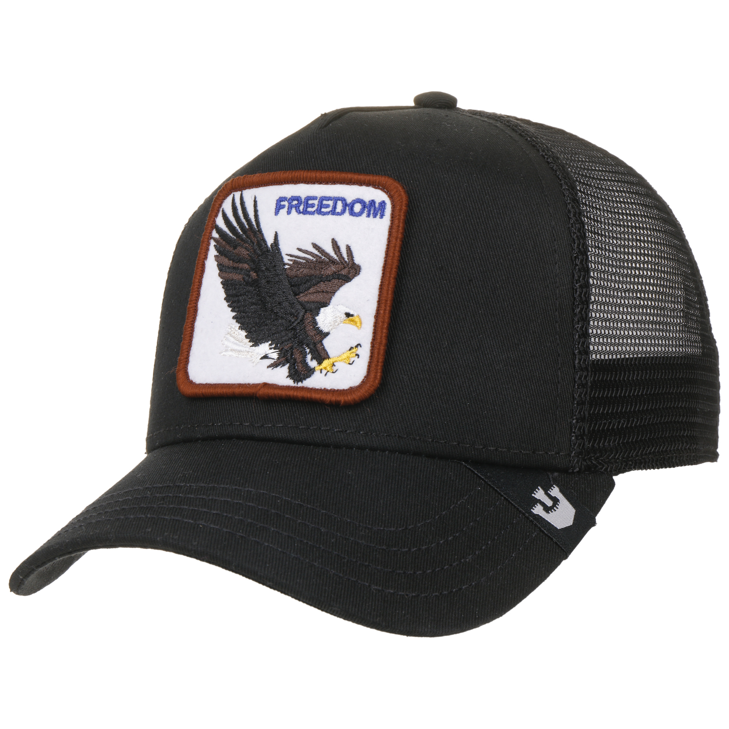 FREEDOM EAGLE MESH BACK TRUCKER HAT BASEBALL SNAPBACK CAP ONE SIZE FITS ALL