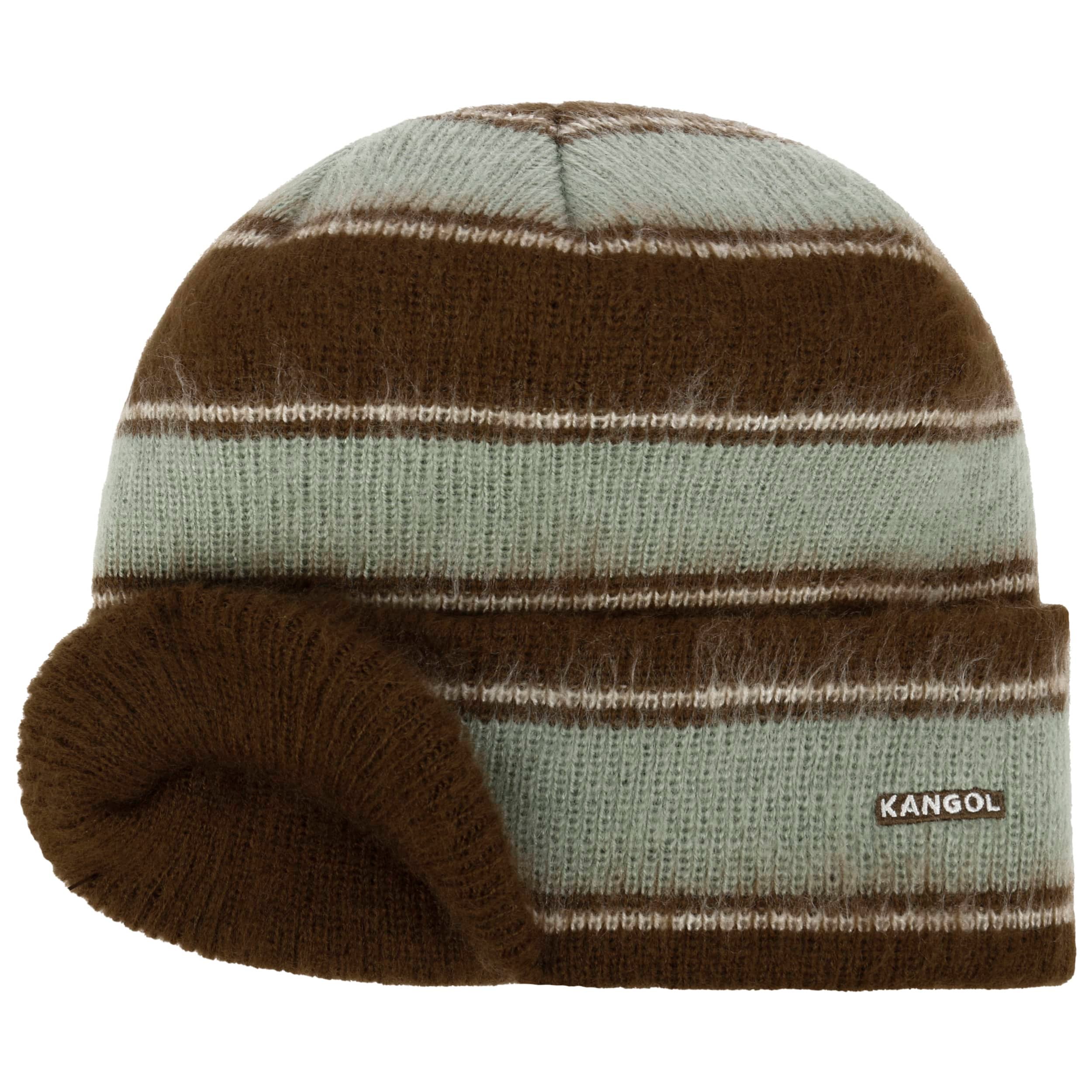 Fuzzy Stripe Soft Beanie Hat by Kangol - £50.95
