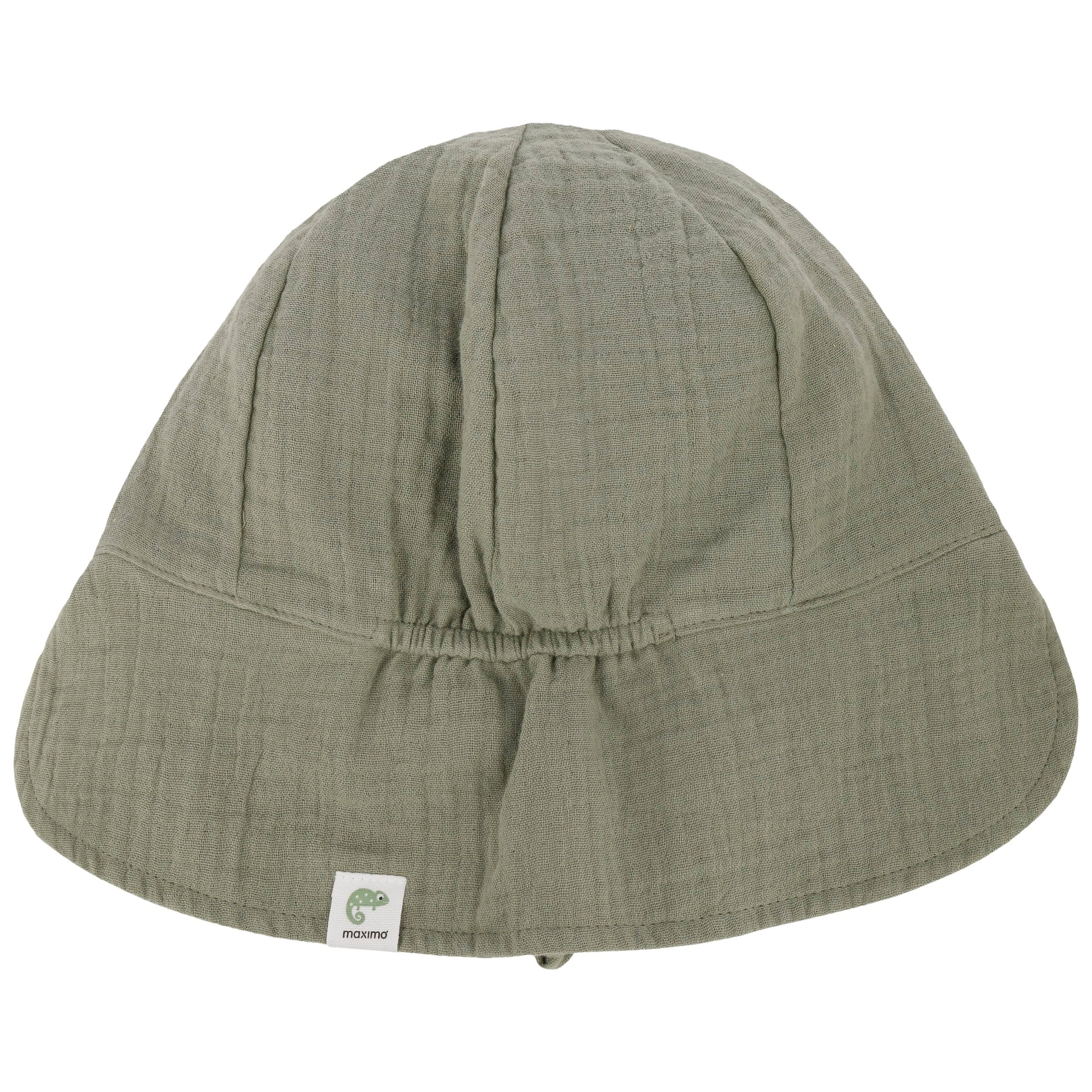 maximo Cappello da Bambino Uni Bucket GOTS di Tessuto Estivo Sole