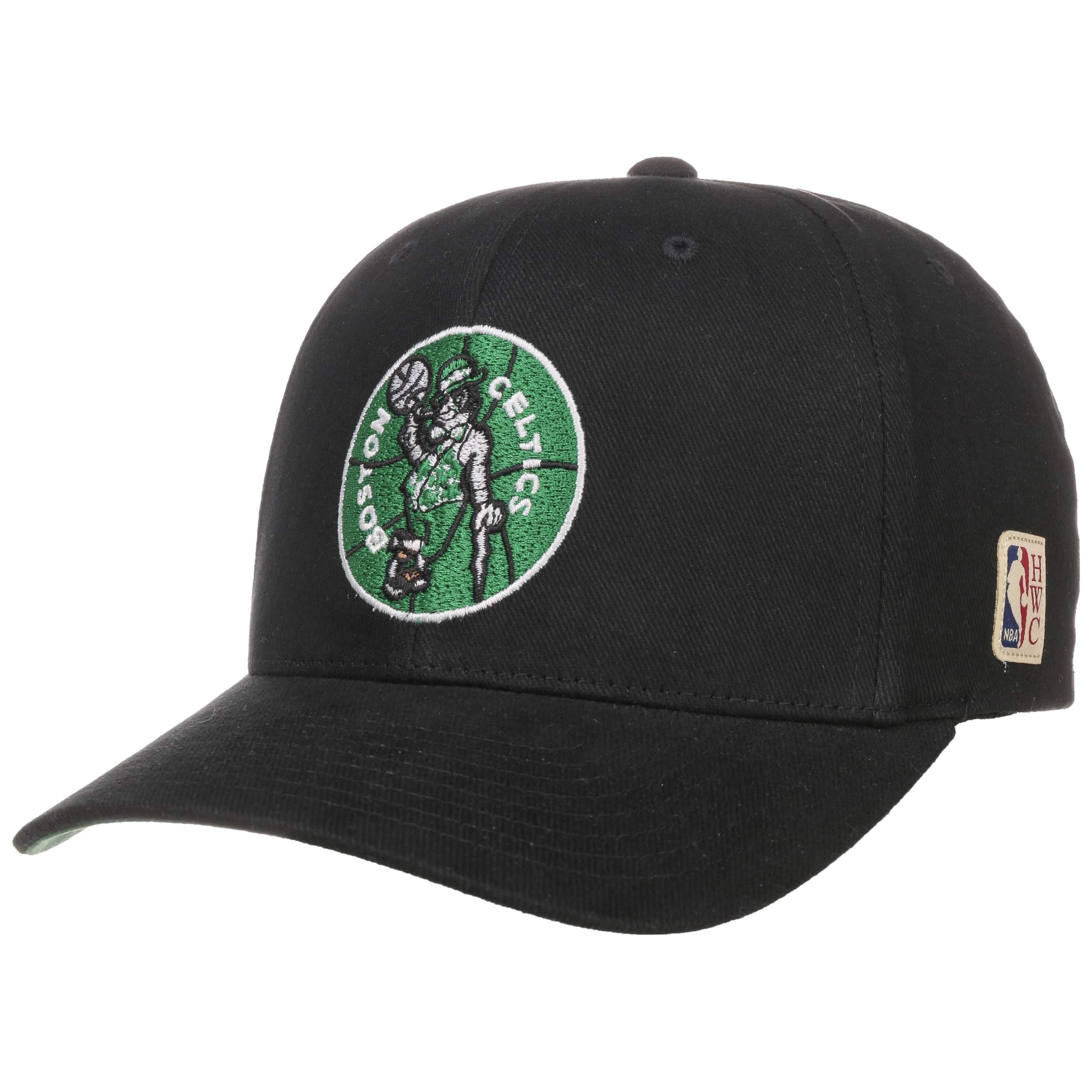Mitchell /& Ness HWC Kraft 110 Celtics Casquette de baseball Bord incurv/é