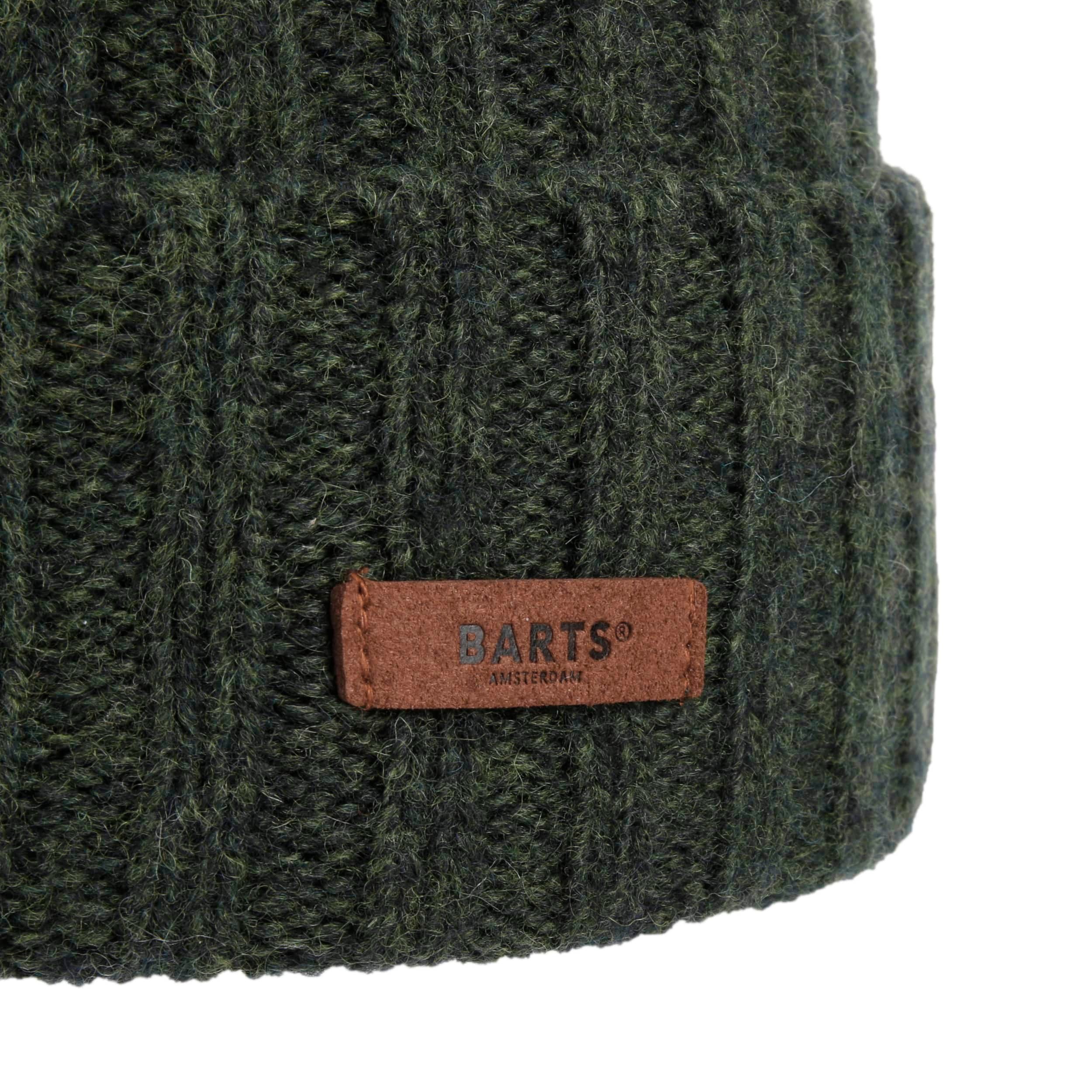 Barts Haakon Beanie Ski Hat in Bottle Green