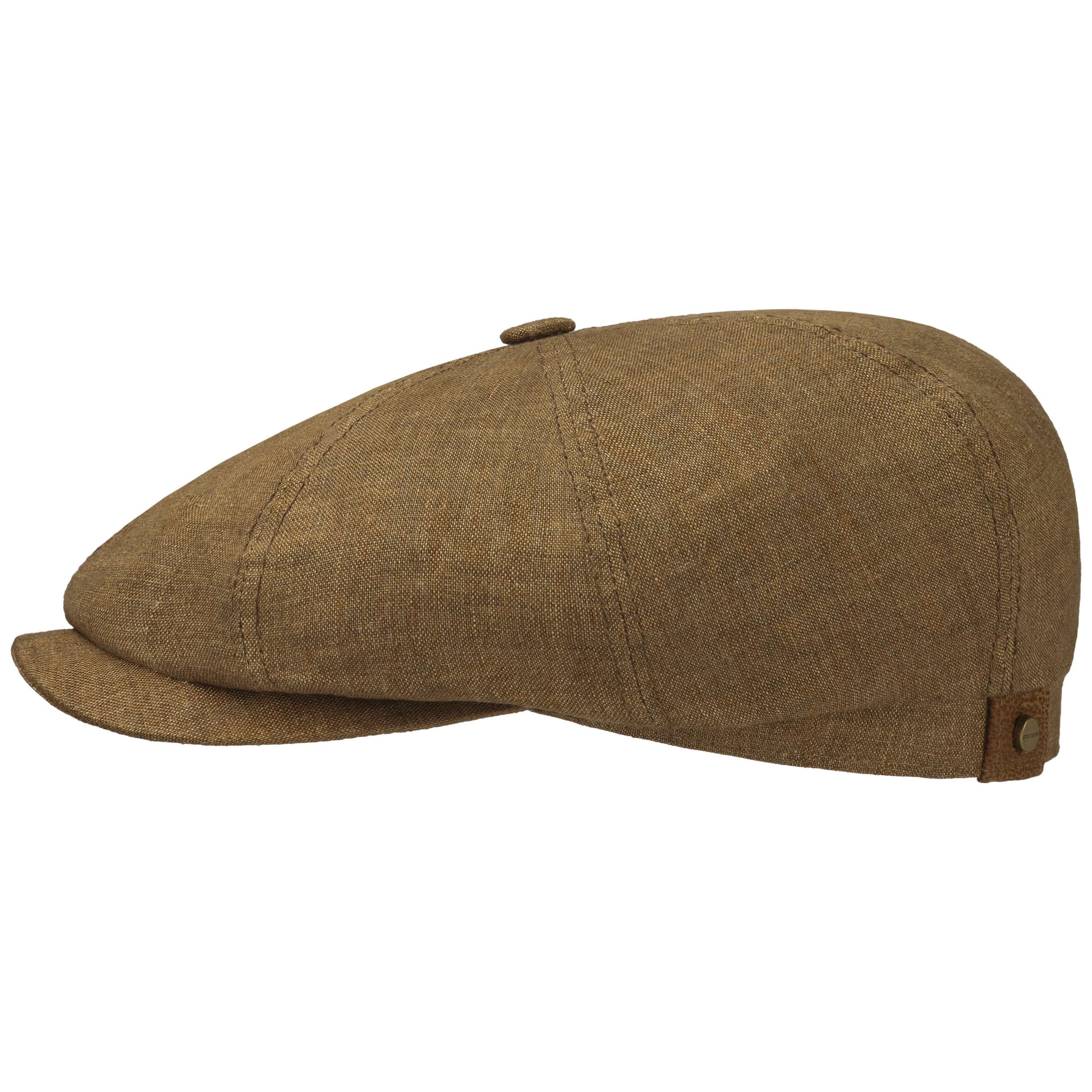 Hatteras Linen Newsboy Cap by Stetson £89.00