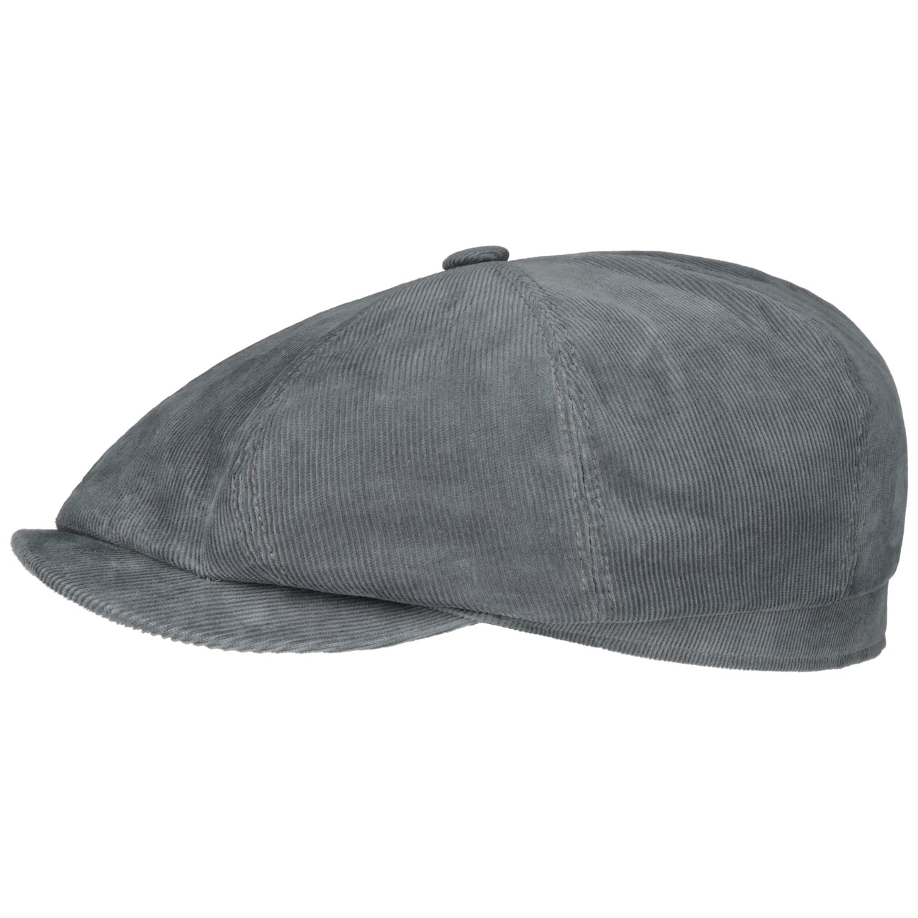 Hatteras Sustainable Corduroy Flat Cap by Stetson