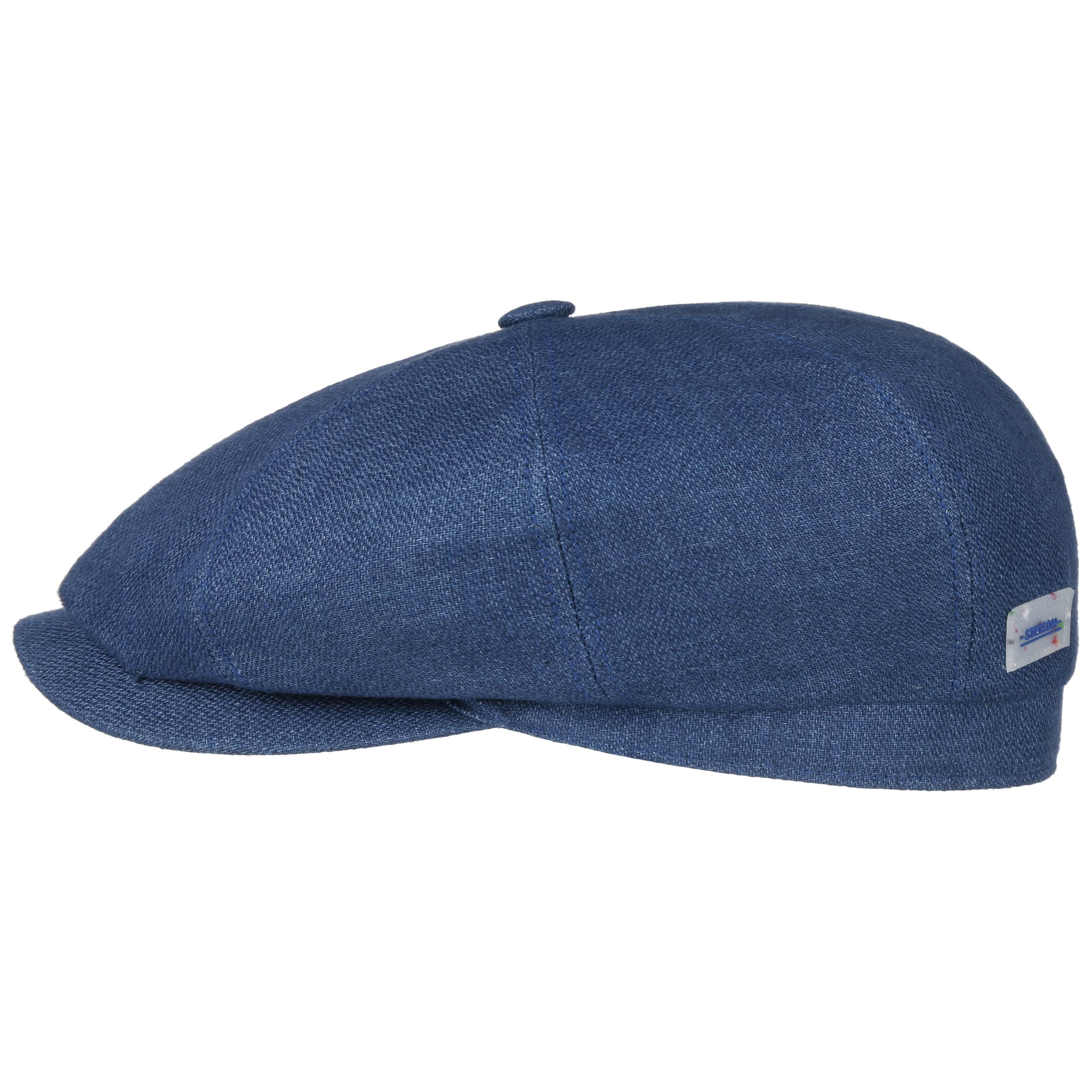 Hatteras Uni Sustainable Linen Flat Cap by Stetson £99.00