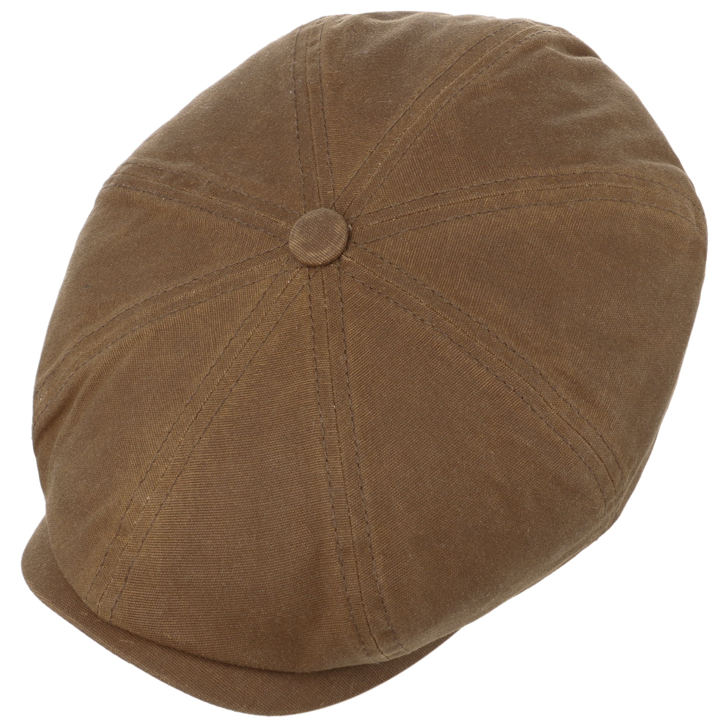 Hatteras Wax Flat Cap with Ear Flaps by Stetson £119.00