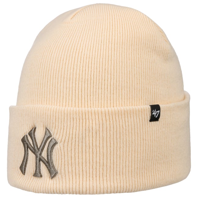 Haymaker Cuff NY Yankees Beanie Hat by 