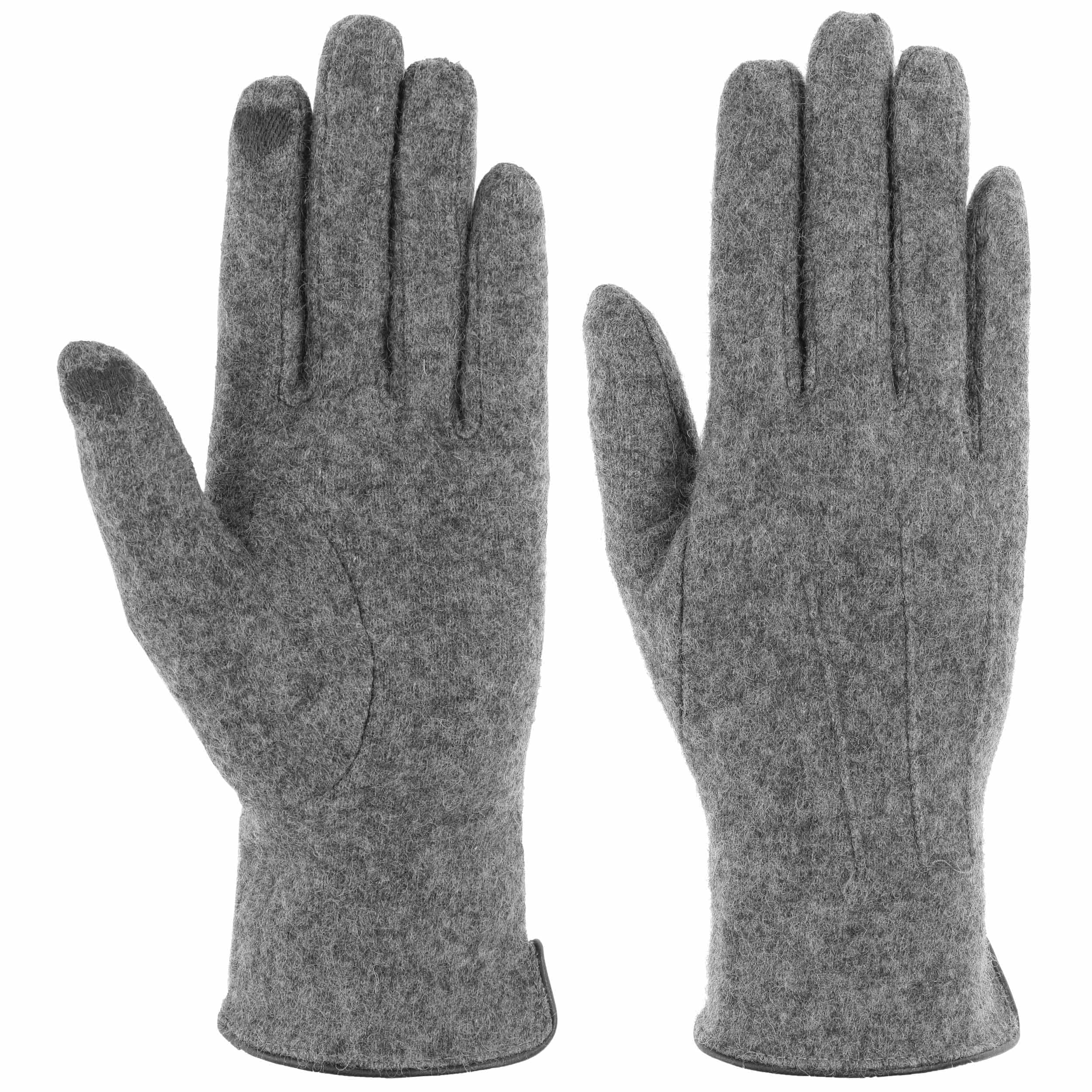 Heart Touch Wool Felt Gloves by Lipodo £21.95